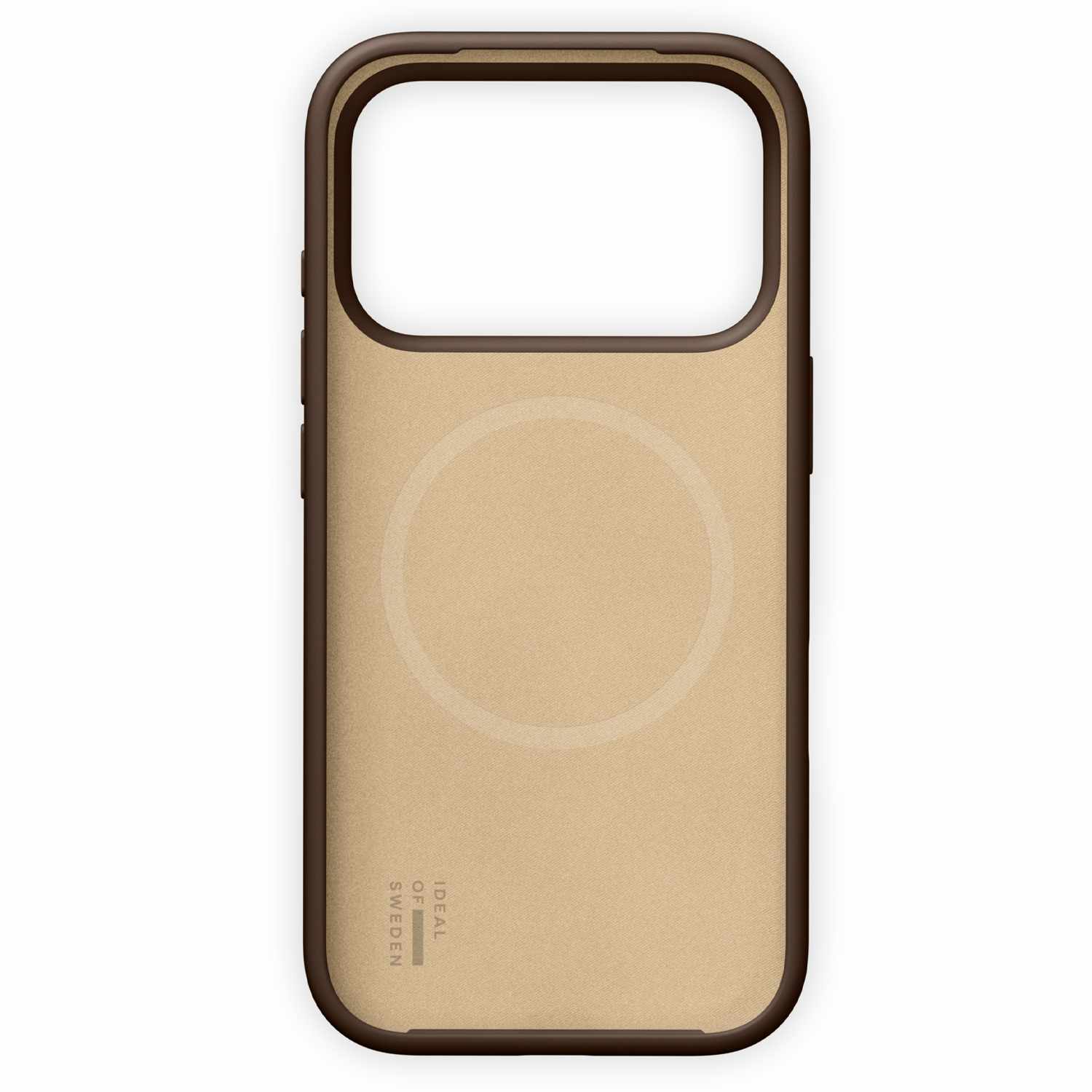 Ideal of Sweden Silicone MagSafe Case Mocha Mousse Brown for iPhone 17 Pro