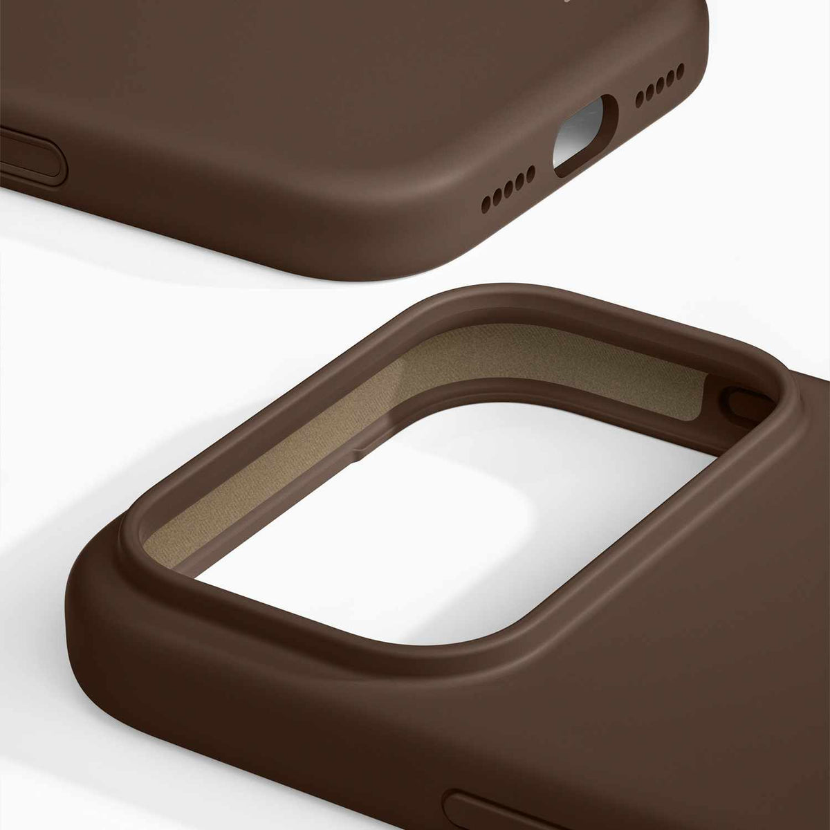 Ideal of Sweden Silicone MagSafe Case Mocha Mousse Brown for iPhone 17 Pro