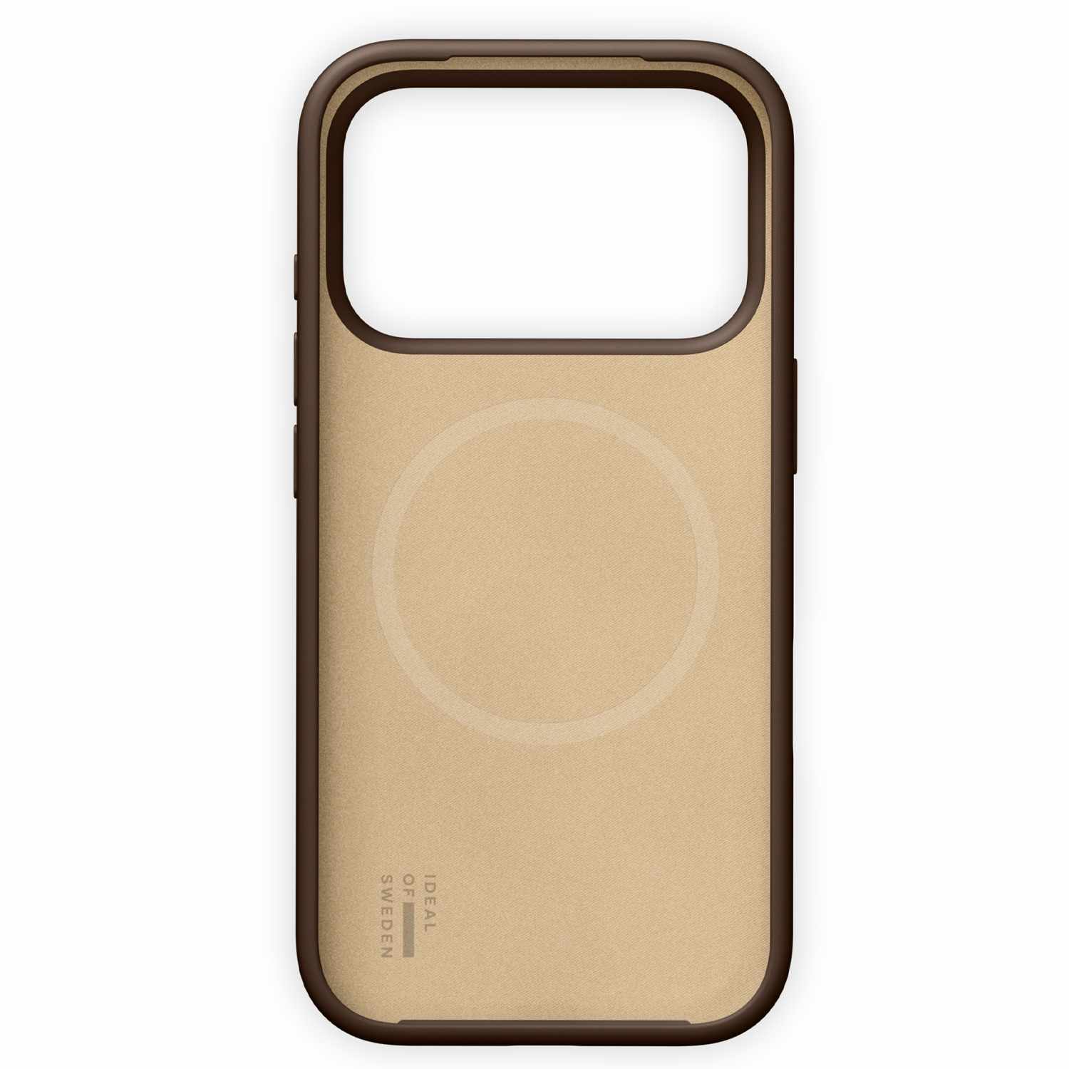 Ideal of Sweden Silicone MagSafe Case Mocha Mousse Brown for iPhone 17 Pro Max