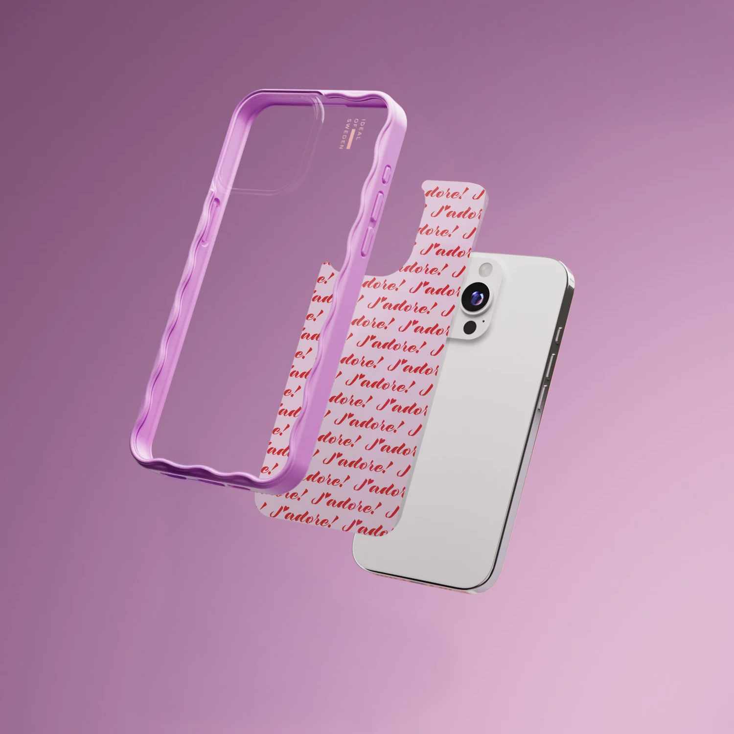 Ideal of Sweden Print Pack J'adore for iPhone 17 Pro Multi-Color