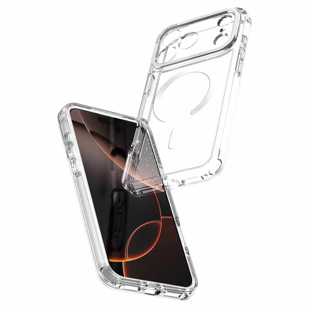 Avana Starlight MagSafe Case Silver for iPhone 17 Pro Max