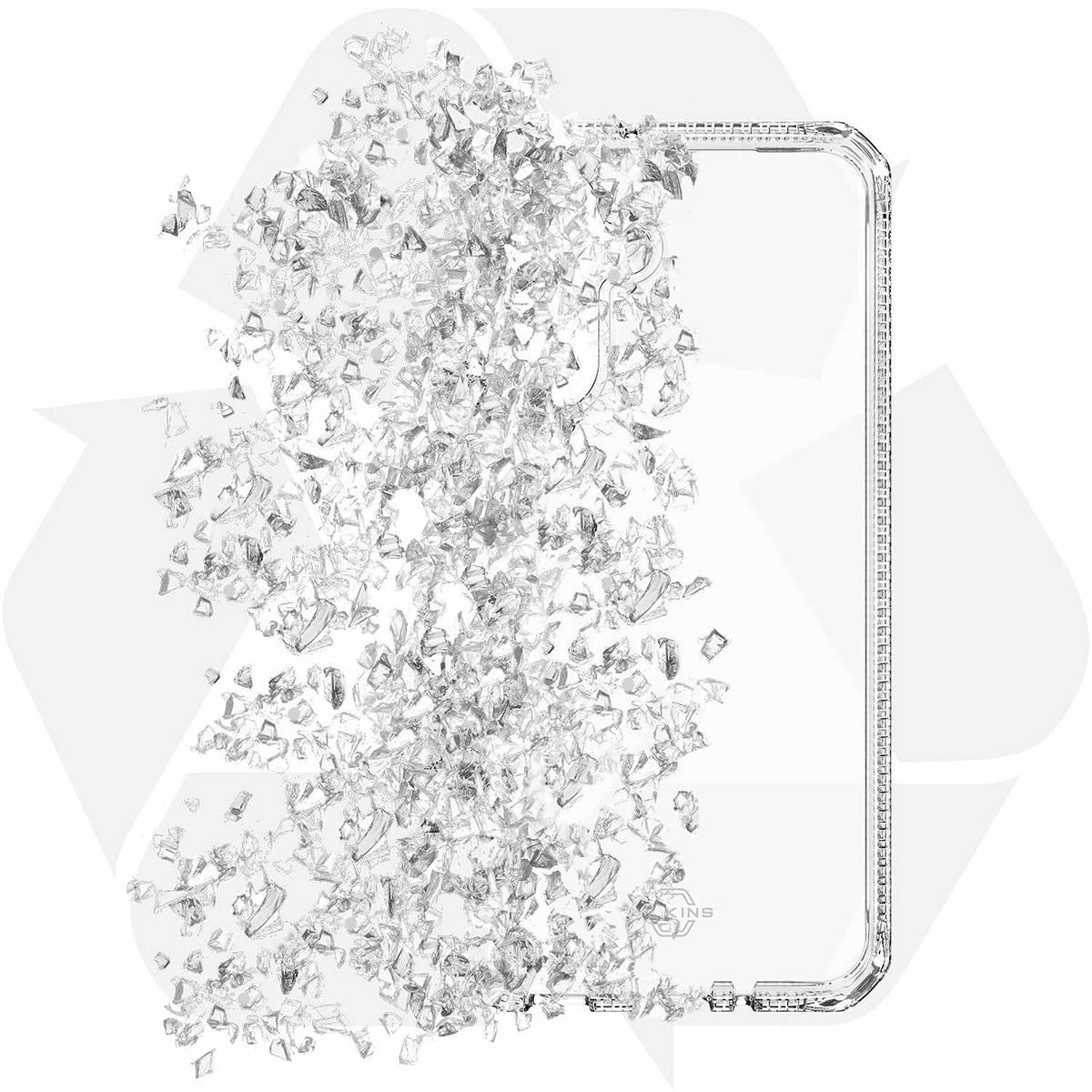 ITSKINS Spectrum_R Clear Case for Galaxy A17
