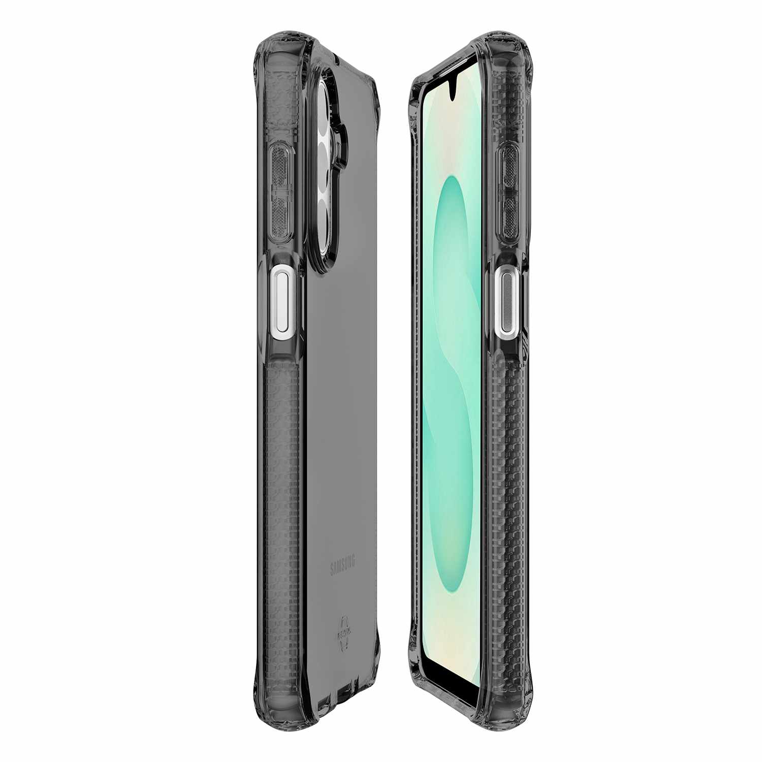 ITSKINS Spectrum_R Clear Case Smoke for Galaxy A17