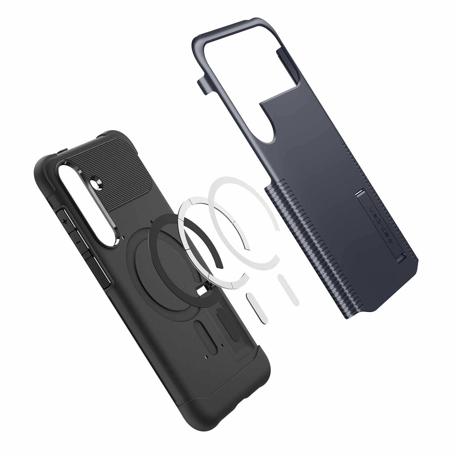 Spigen Slim Armor MagFit Case Metal Slate Grey for Galaxy S25 FE