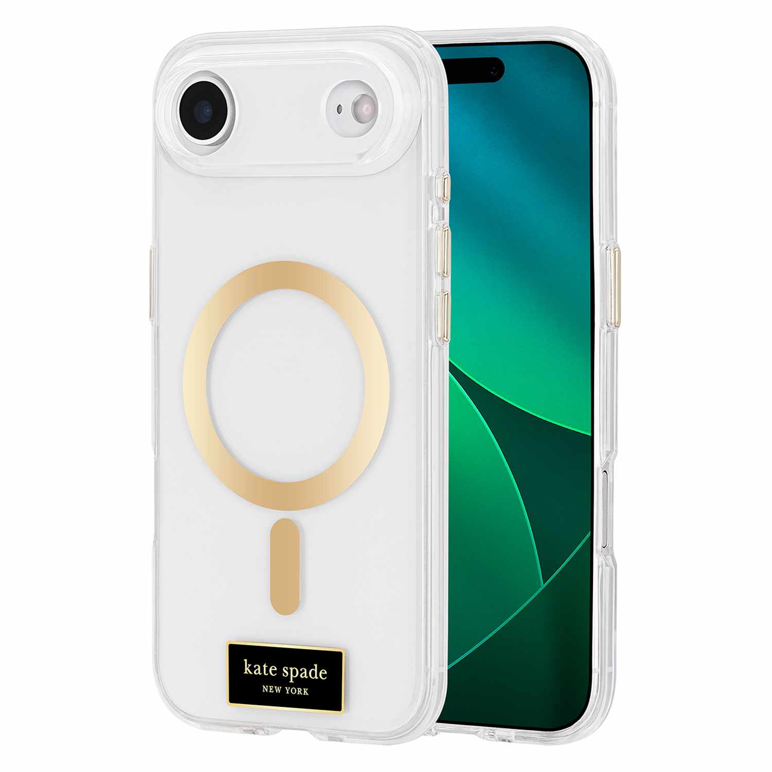 Kate Spade Protective MagSafe Case with Stand Icon Clear for iPhone Air