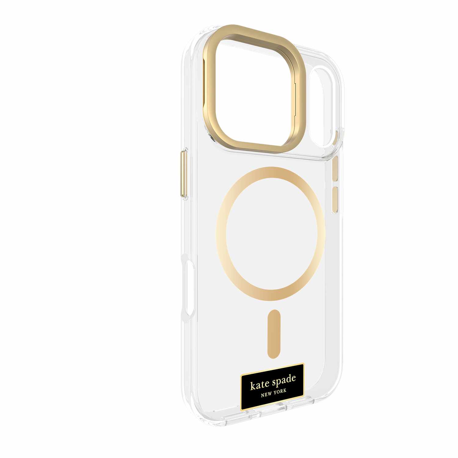 Kate Spade Protective MagSafe Case with Stand Icon Clear for iPhone 17 Pro