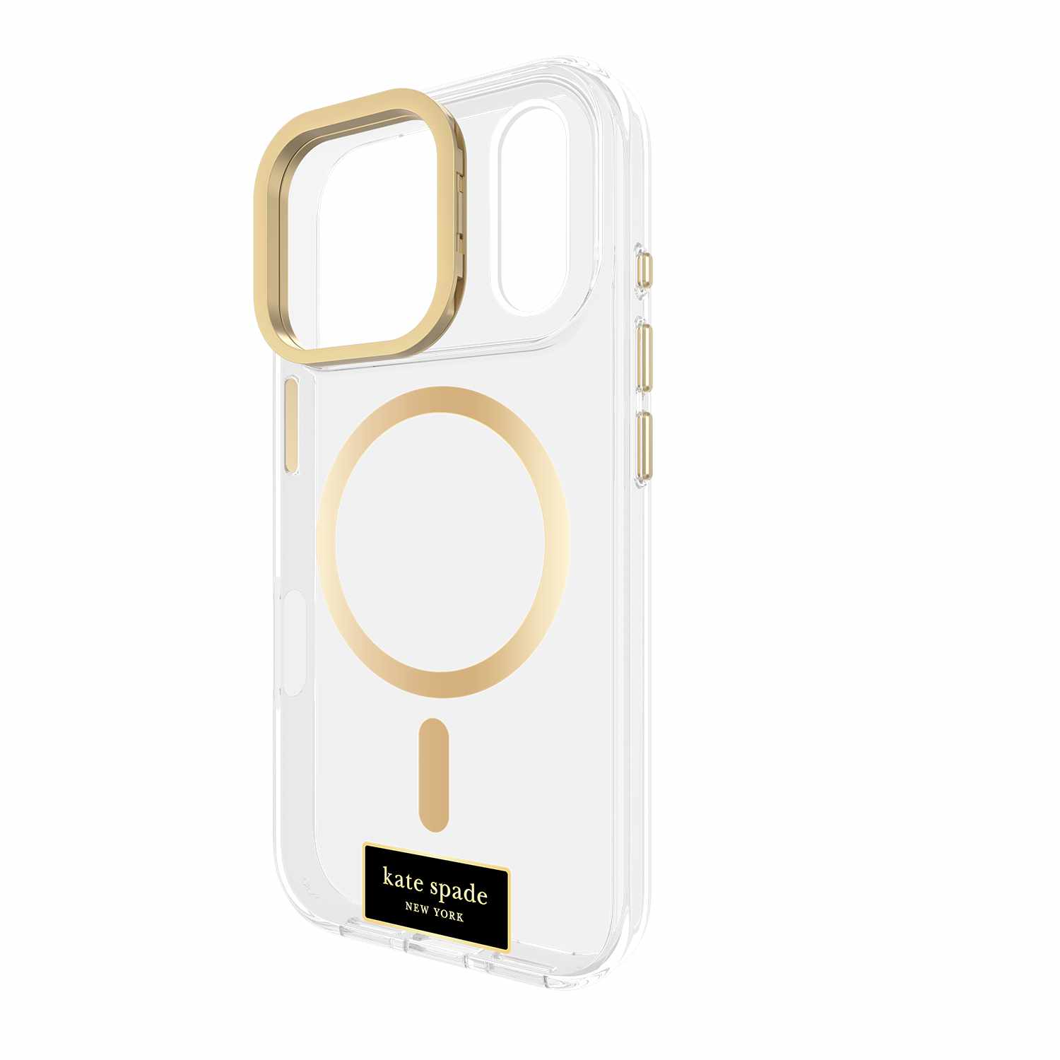 Kate Spade Protective MagSafe Case with Stand Icon Clear for iPhone 17 Pro