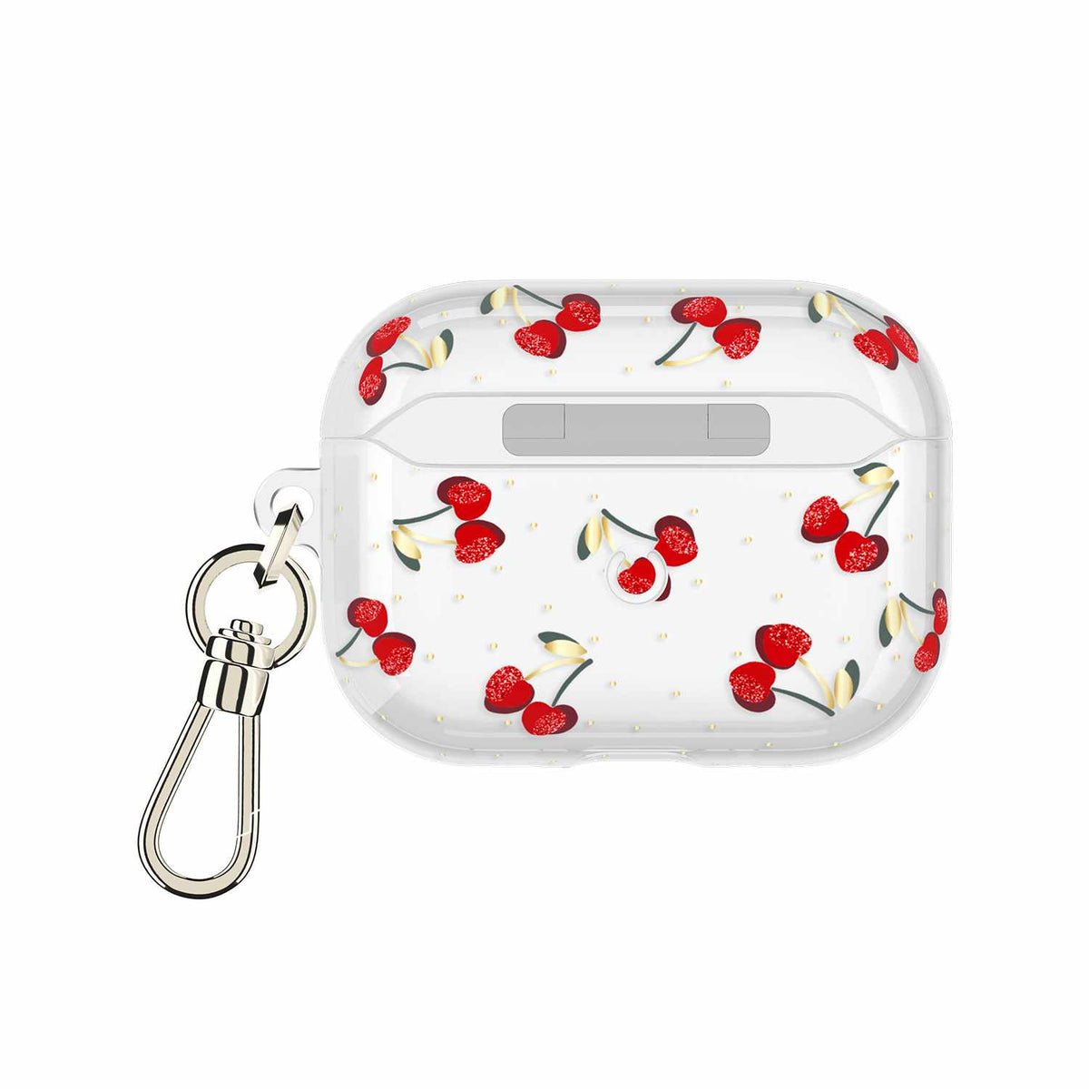 Kate Spade Protective Case with Gold Ring Clip Cherry Dot