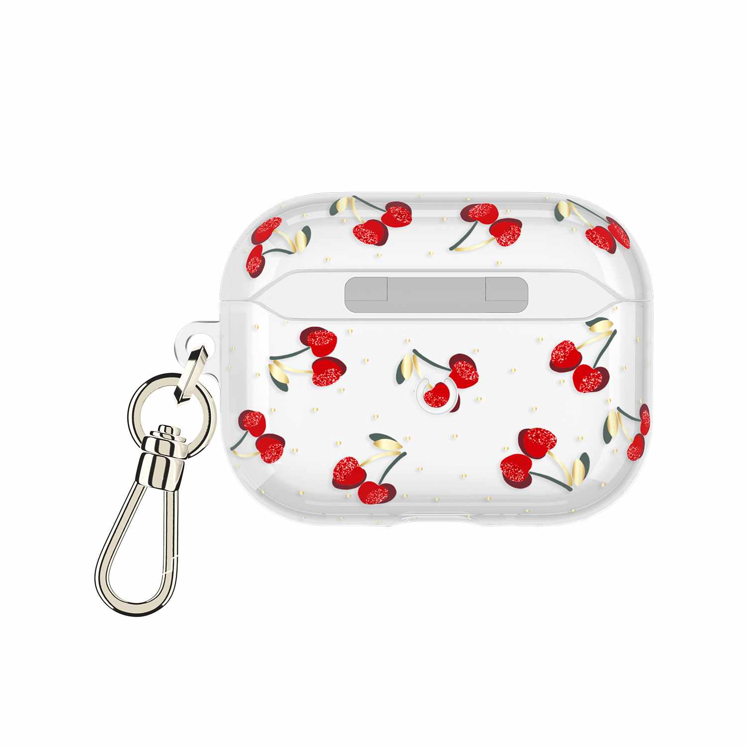 Kate Spade Protective Case with Gold Ring Clip Cherry Dot