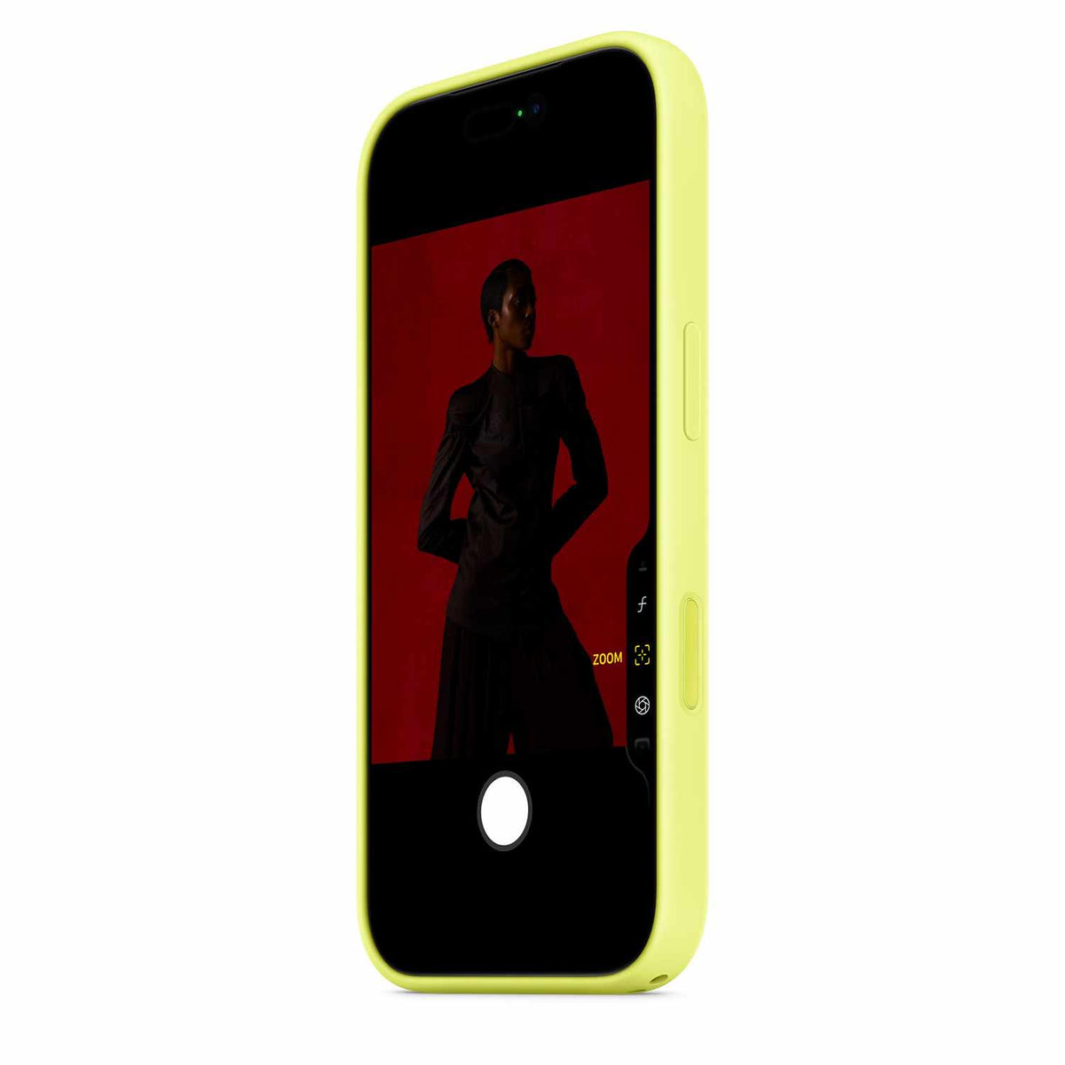 Apple Silicone Case with MagSafe Neon Yellow for iPhone 17 Pro Max