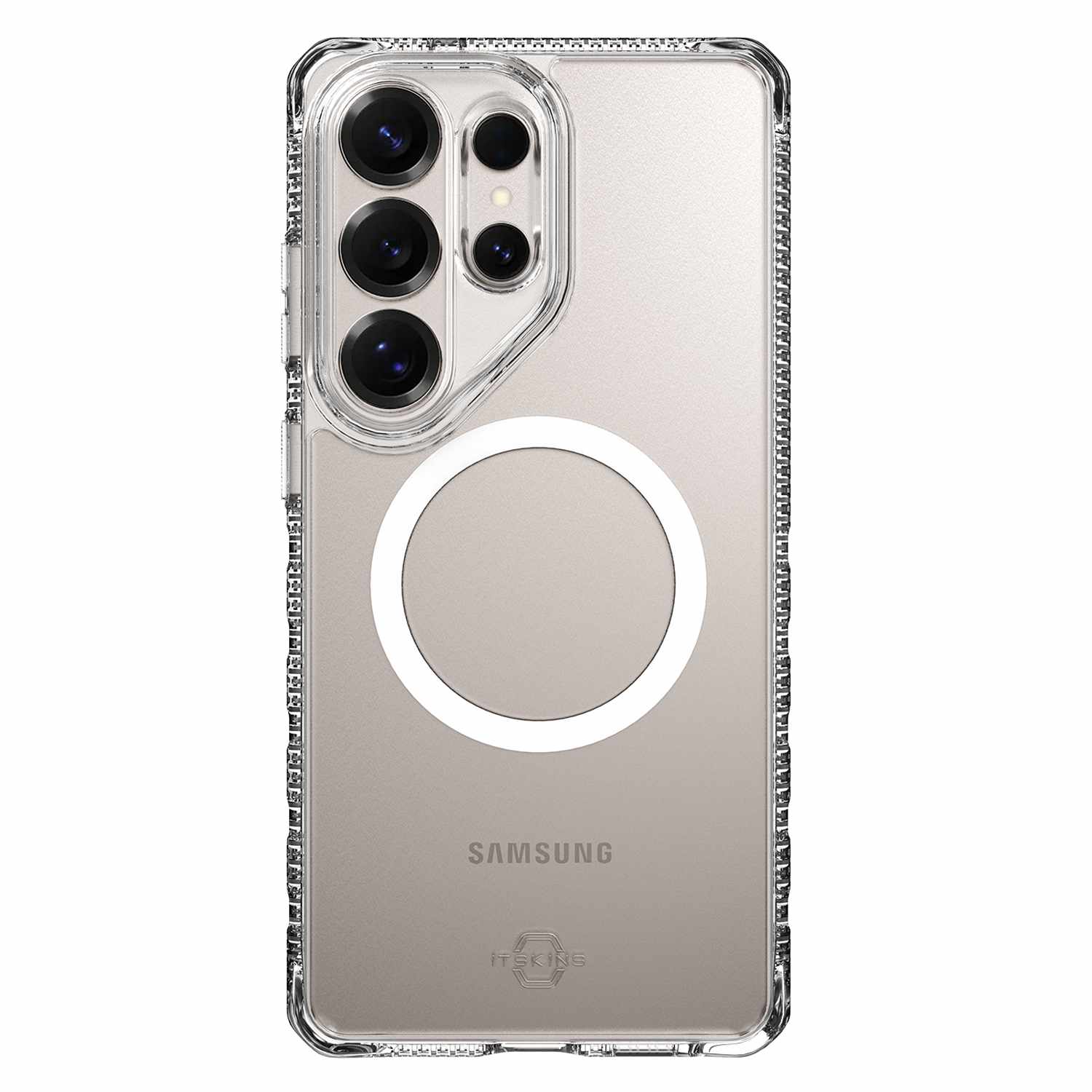 ITSKINS Hybrid_R Case with Magnets Clear for Galaxy S26 Ultra
