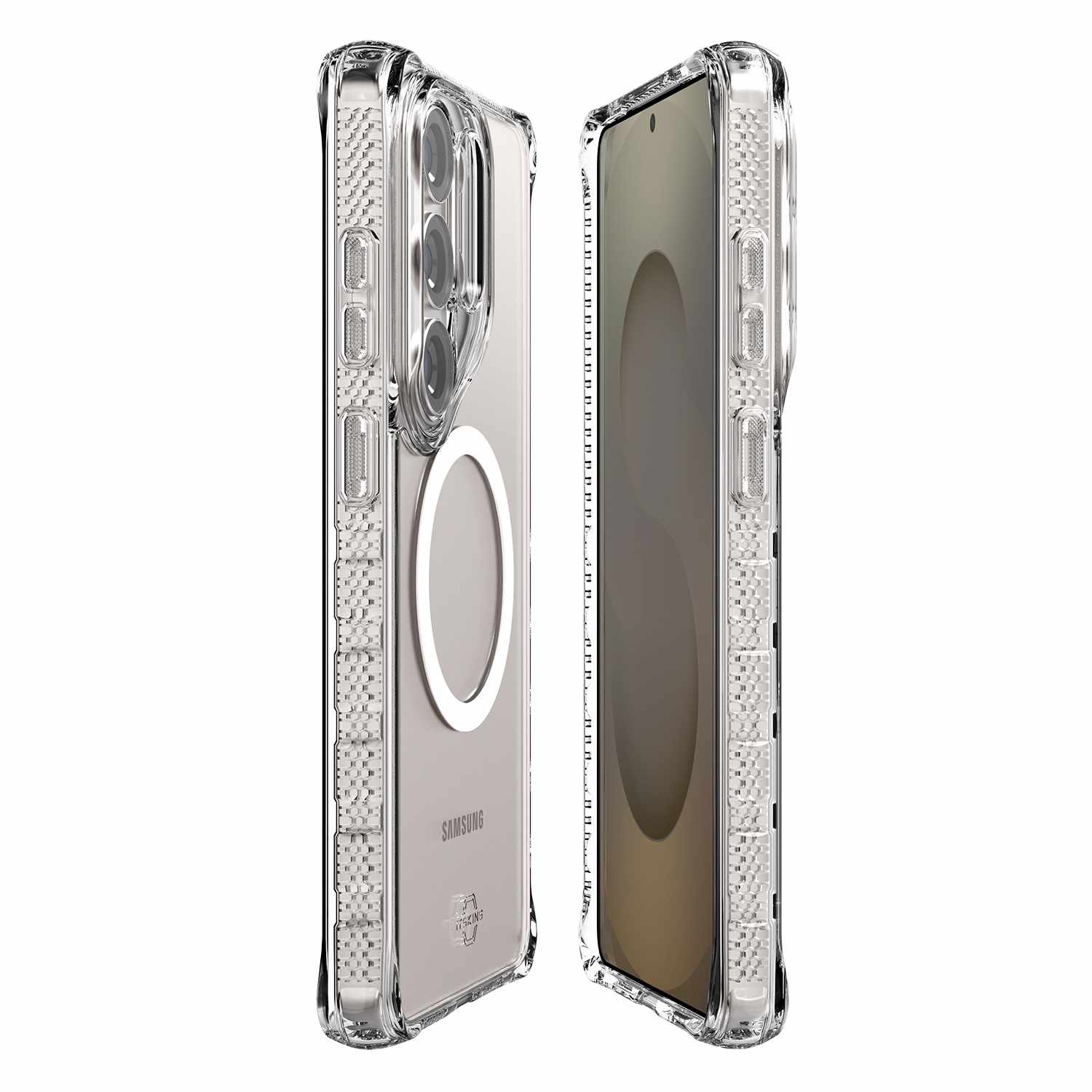 ITSKINS Hybrid_R Case with Magnets Clear for Galaxy S26 Ultra