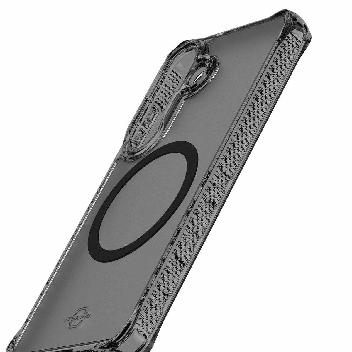 ITSKINS Hybrid_R Vapor Case with Magnets Smoke for Galaxy S26