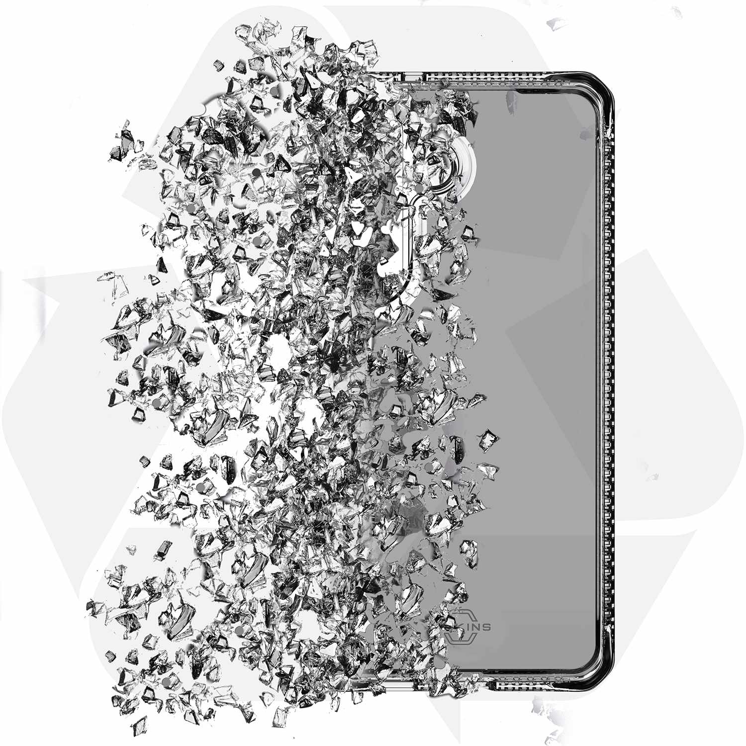 ITSKINS Spectrum_R Case Smoke for Galaxy S26