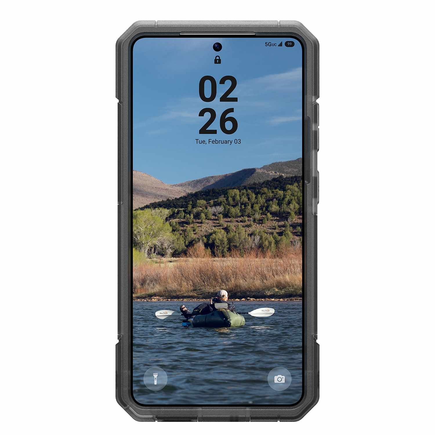 UAG Trooper Rugged Case with Magnet Ash for Galaxy S26 Ultra