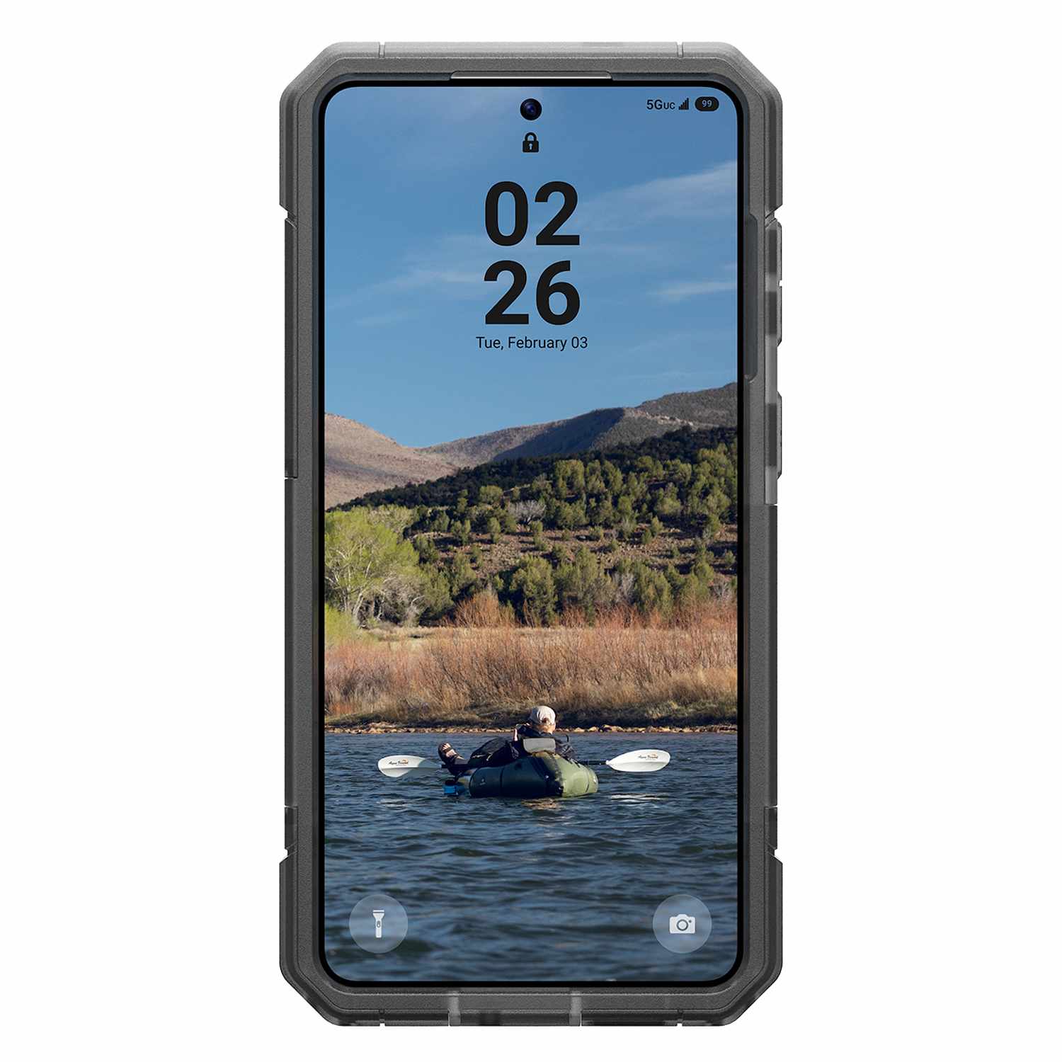 UAG Trooper Rugged Case with Magnet Ash for Galaxy S26+
