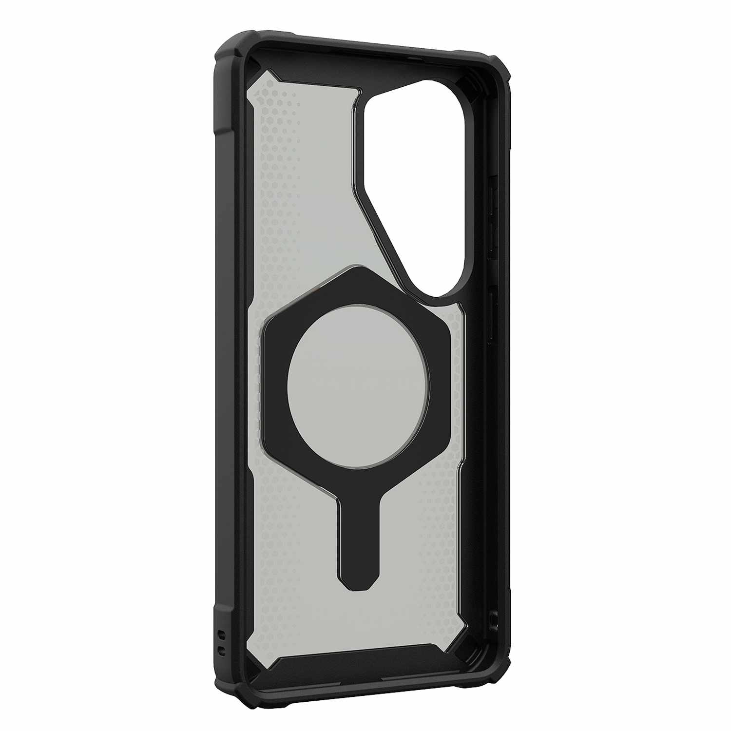 UAG Plasma XTE Rugged Kickstand Case with Magnets Black/Orange for Galaxy S26 Ultra