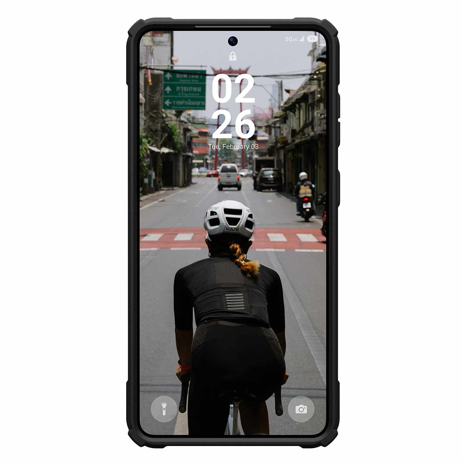 UAG Plasma XTE Rugged Kickstand Case with Magnets Black/Orange for Galaxy S26+