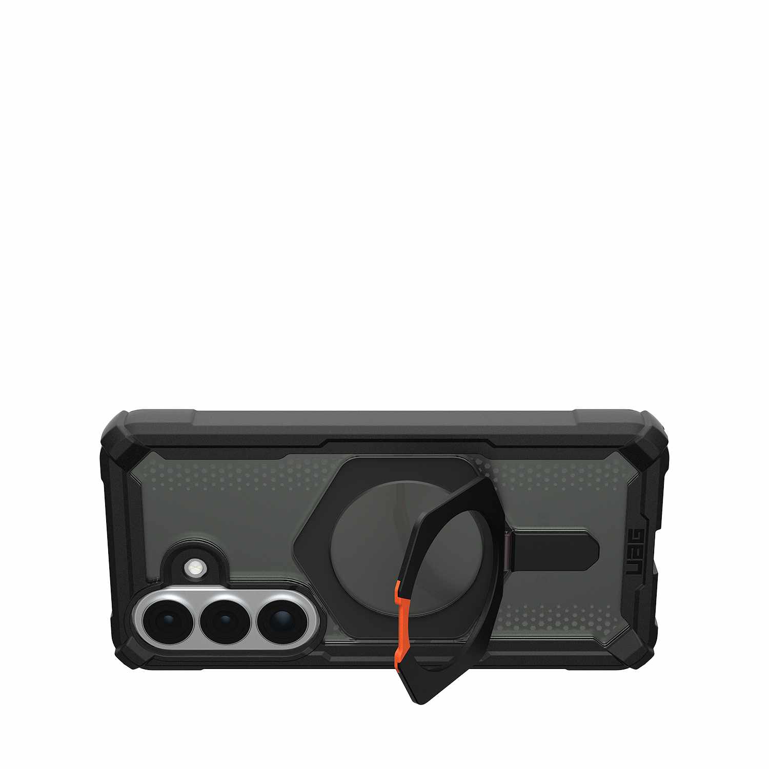 UAG Plasma XTE Rugged Kickstand Case with Magnets Black/Orange for Galaxy S26