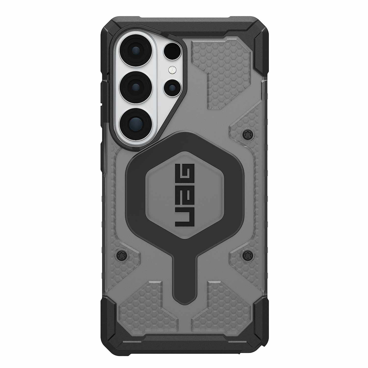 UAG Pathfinder Rugged Case Clear with Magnets Ash/Black for Galaxy S26 Ultra