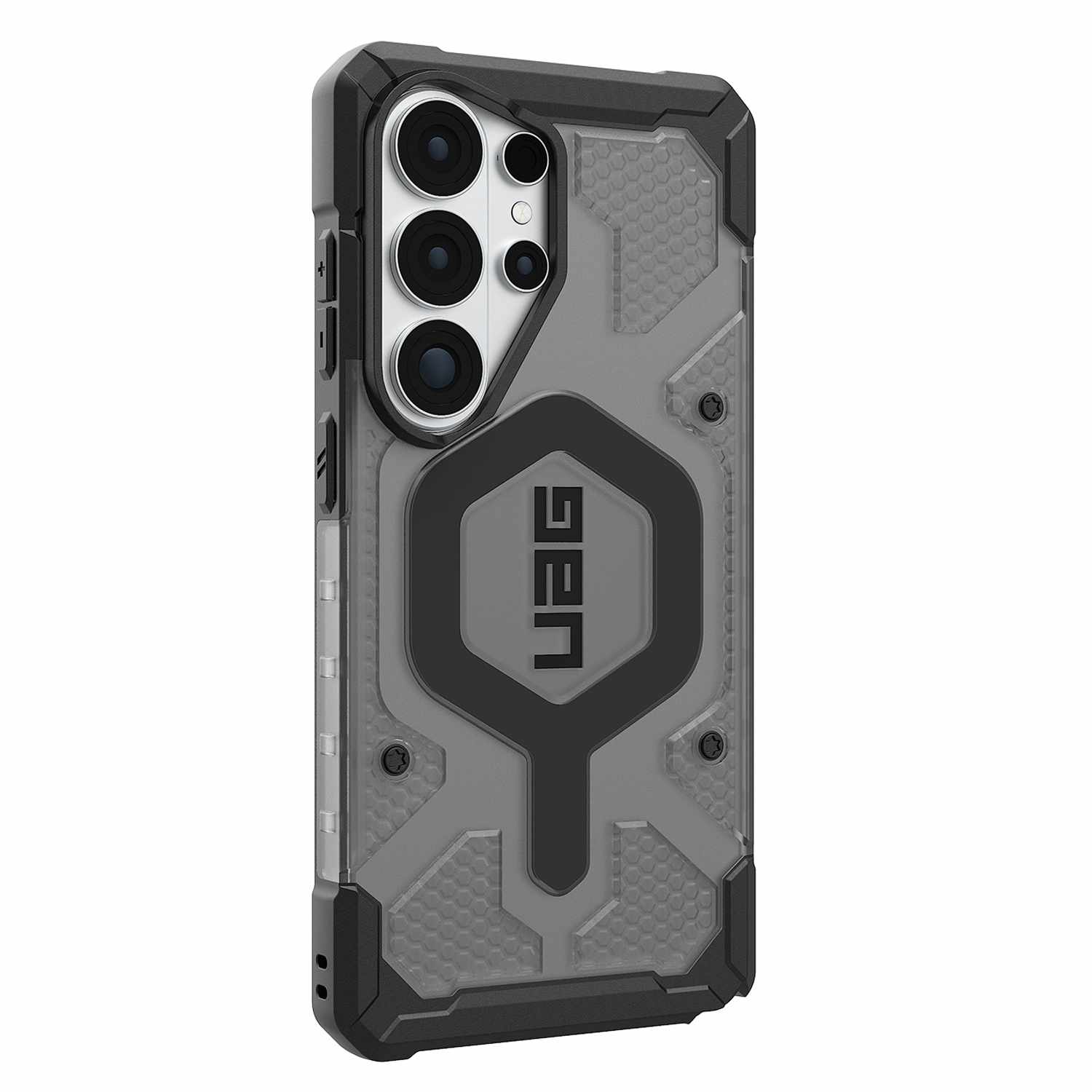 UAG Pathfinder Rugged Case Clear with Magnets Ash/Black for Galaxy S26 Ultra