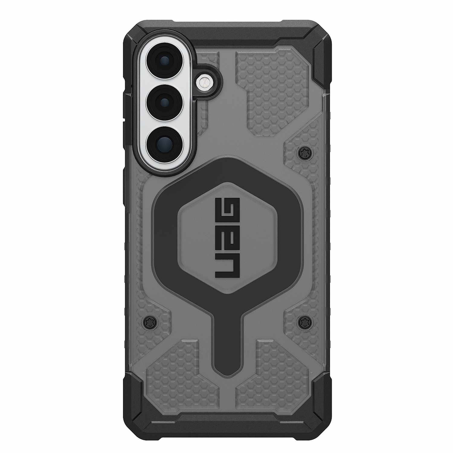 UAG Pathfinder Rugged Case Clear with Magnets Ash/Black for Galaxy S26+