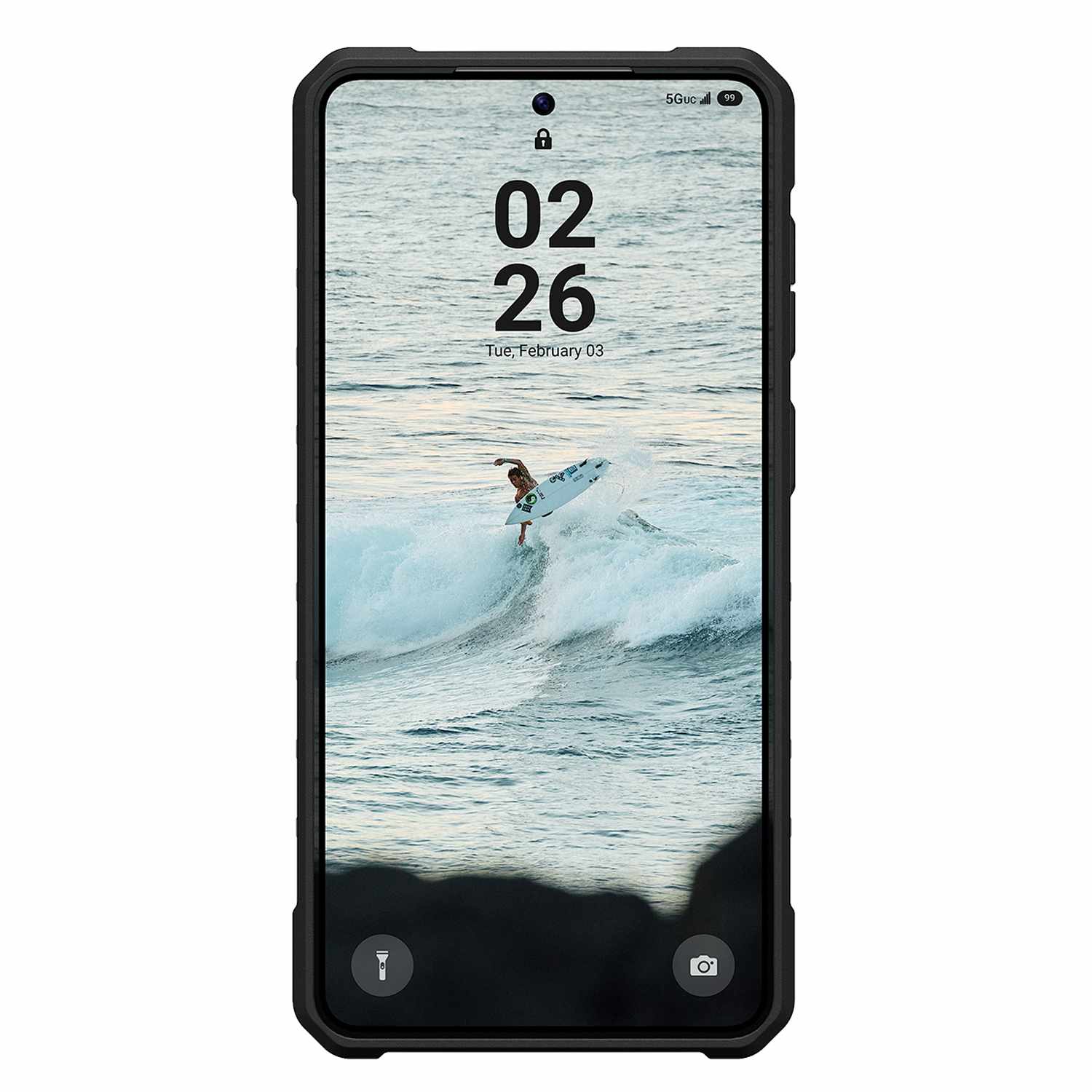 UAG Pathfinder Rugged Case Clear with Magnets Ash/Black for Galaxy S26+