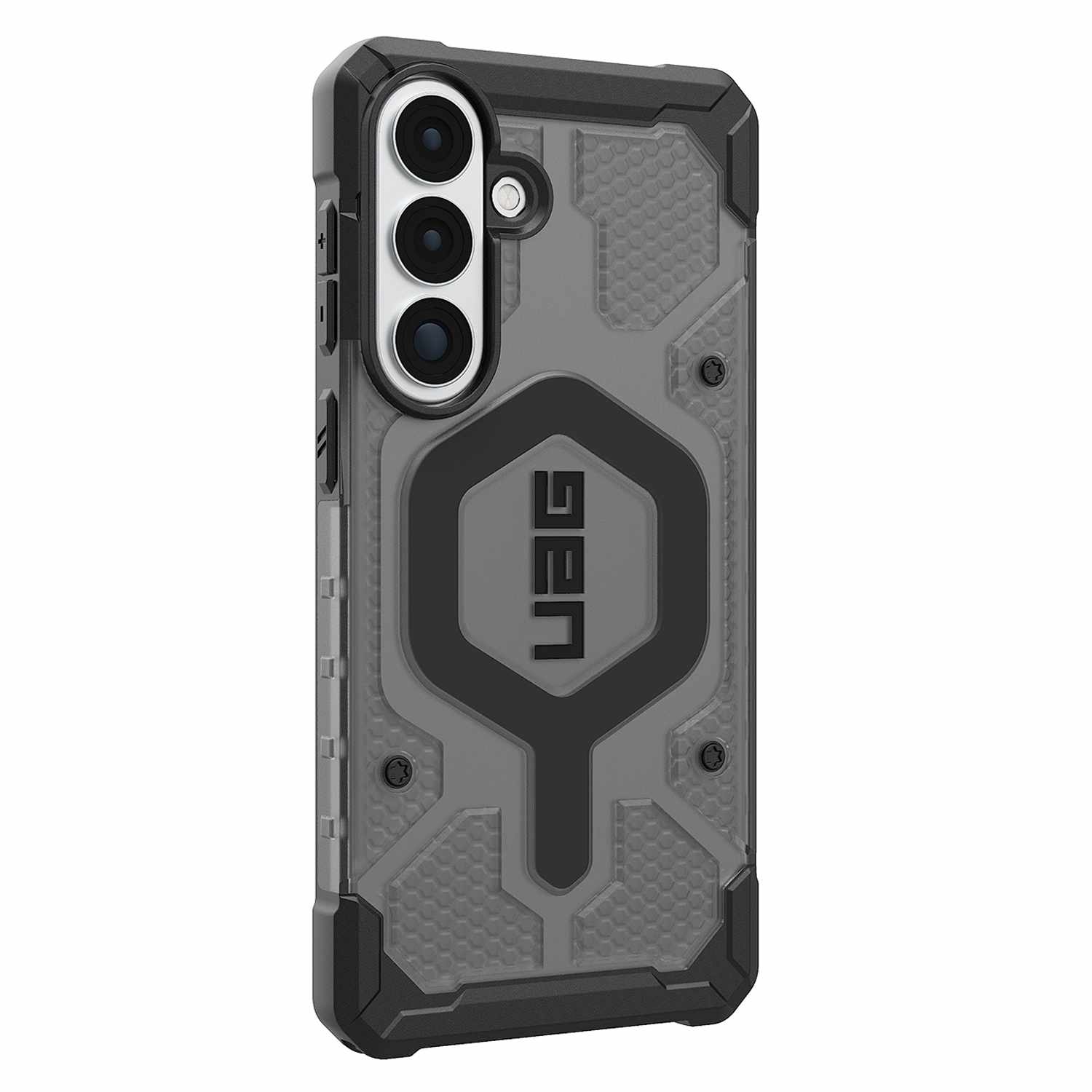 UAG Pathfinder Rugged Case Clear with Magnets Ash/Black for Galaxy S26+