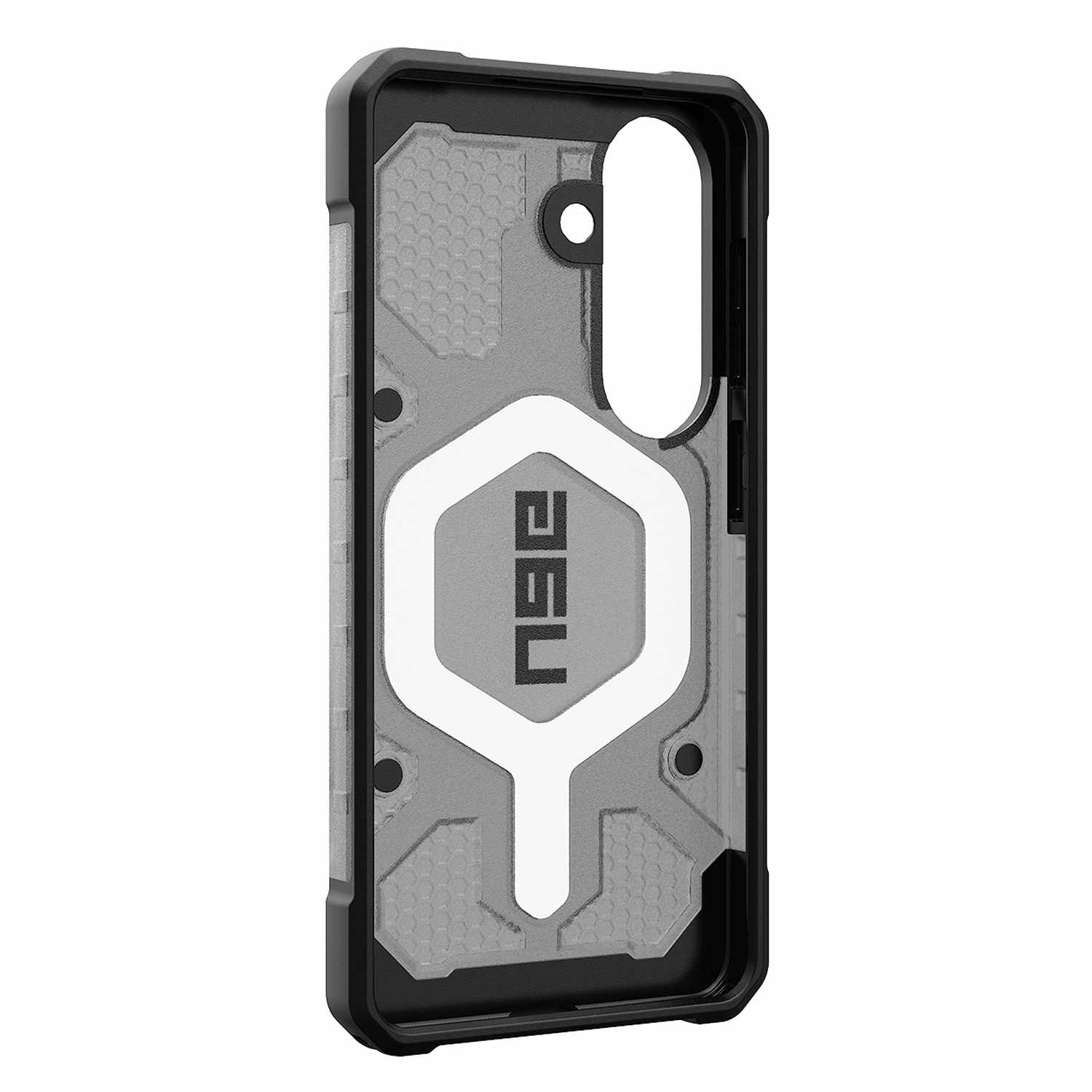 UAG Pathfinder Rugged Case Clear with Magnets Ash/Black for Galaxy S26