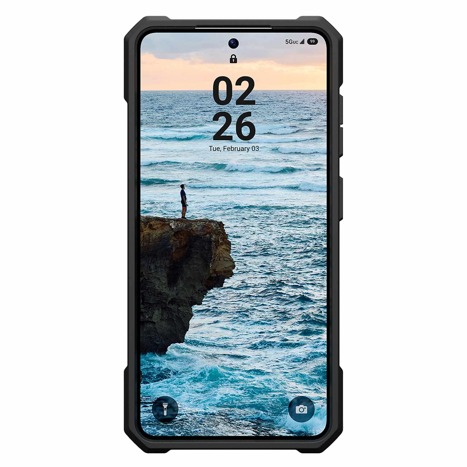 UAG Essential Armor Case with Magnets Black for Galaxy S26