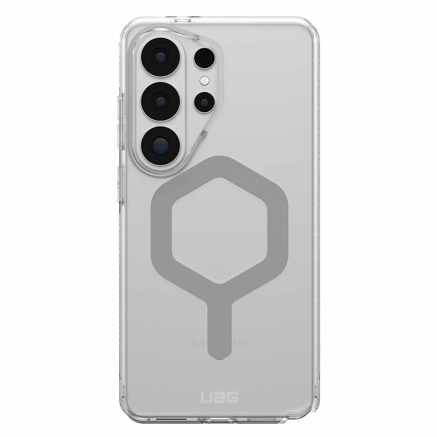 UAG Plyo Clear Case with Magnets Ice/Silver for Galaxy S26 Ultra