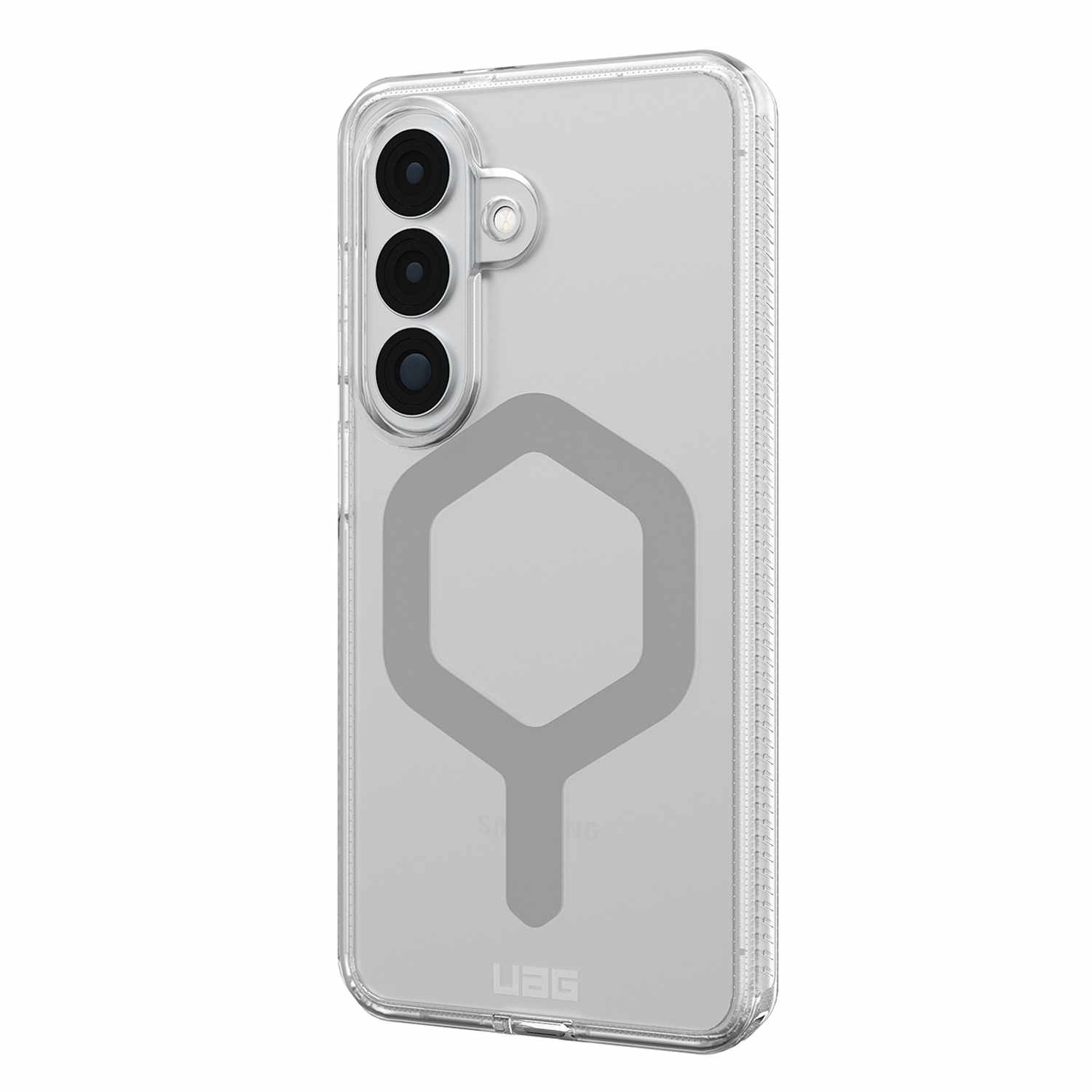 UAG Plyo Clear Case with Magnets Ice/Silver for Galaxy S26
