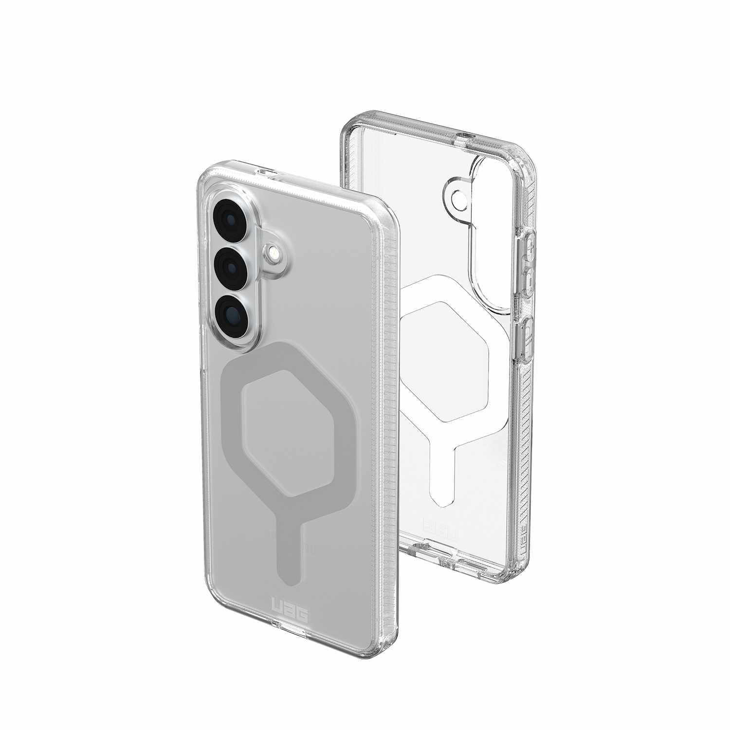 UAG Plyo Clear Case with Magnets Ice/Silver for Galaxy S26