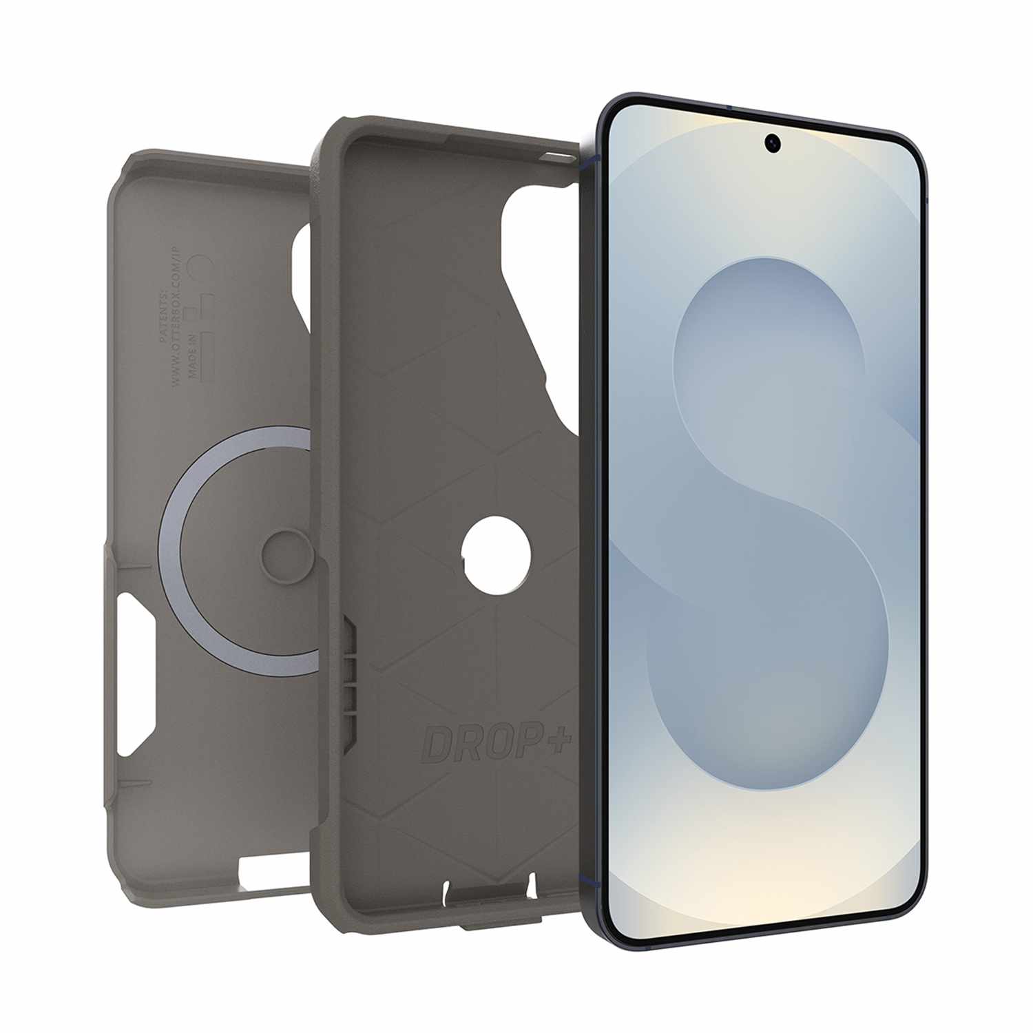 OtterBox Commuter Case with Magnets Grey Comfort for Galaxy S26