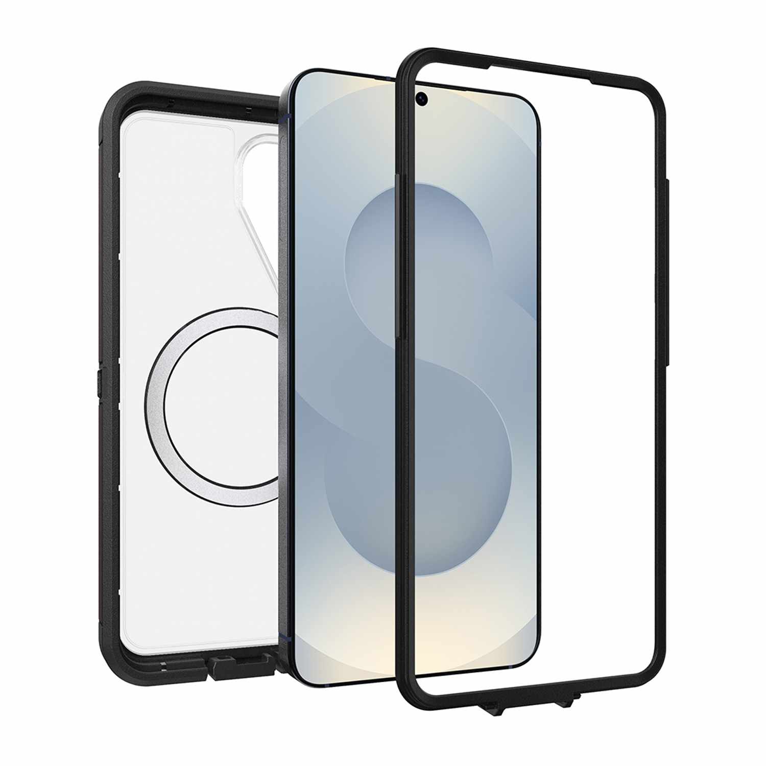 OtterBox Defender Pro XT Clear Case with Magnets Dark Side for Galaxy S26
