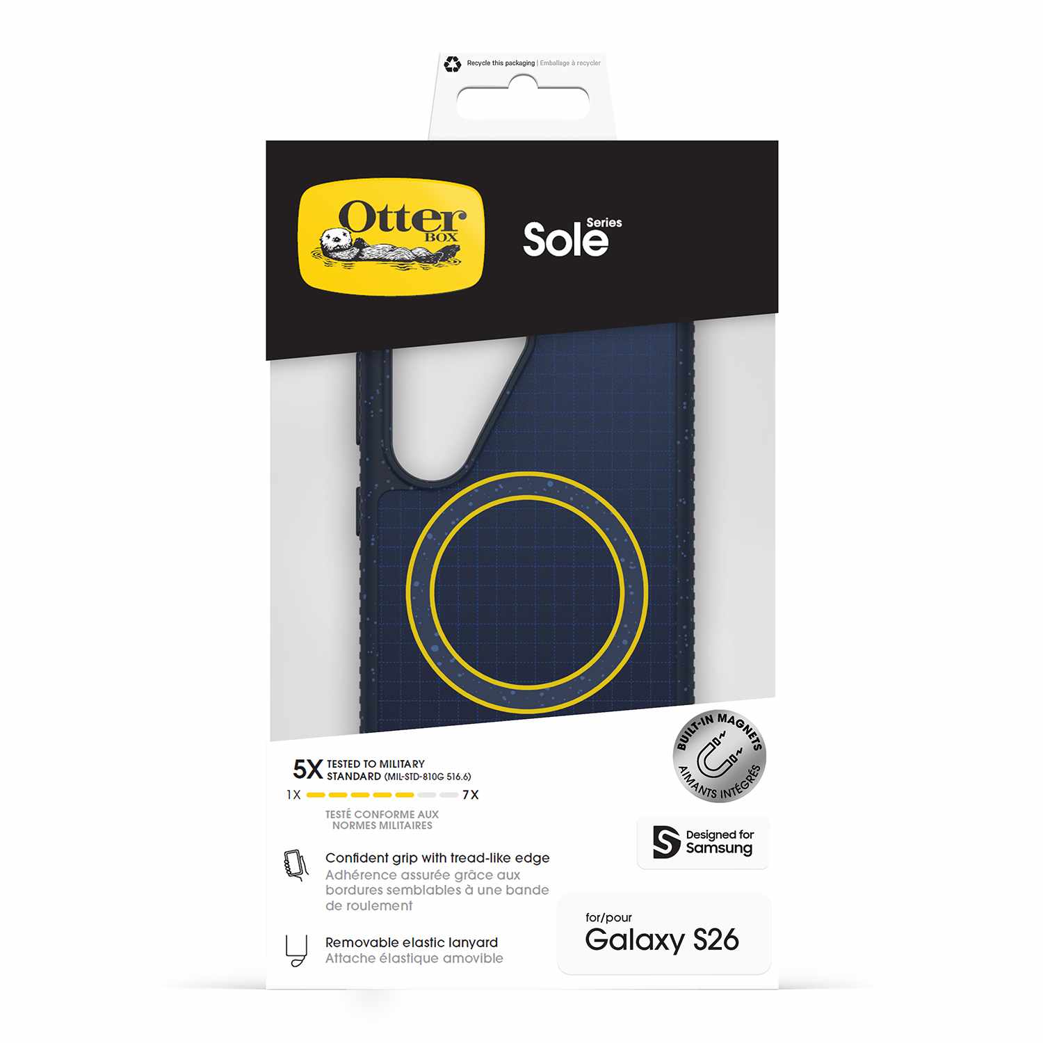 OtterBox Sole Case with Magnets Real Quite for Galaxy S26