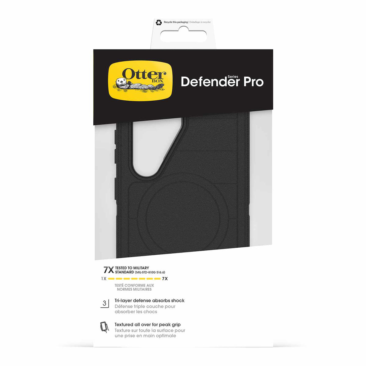 OtterBox Defender Pro Case with Magnets Black for Galaxy S26+