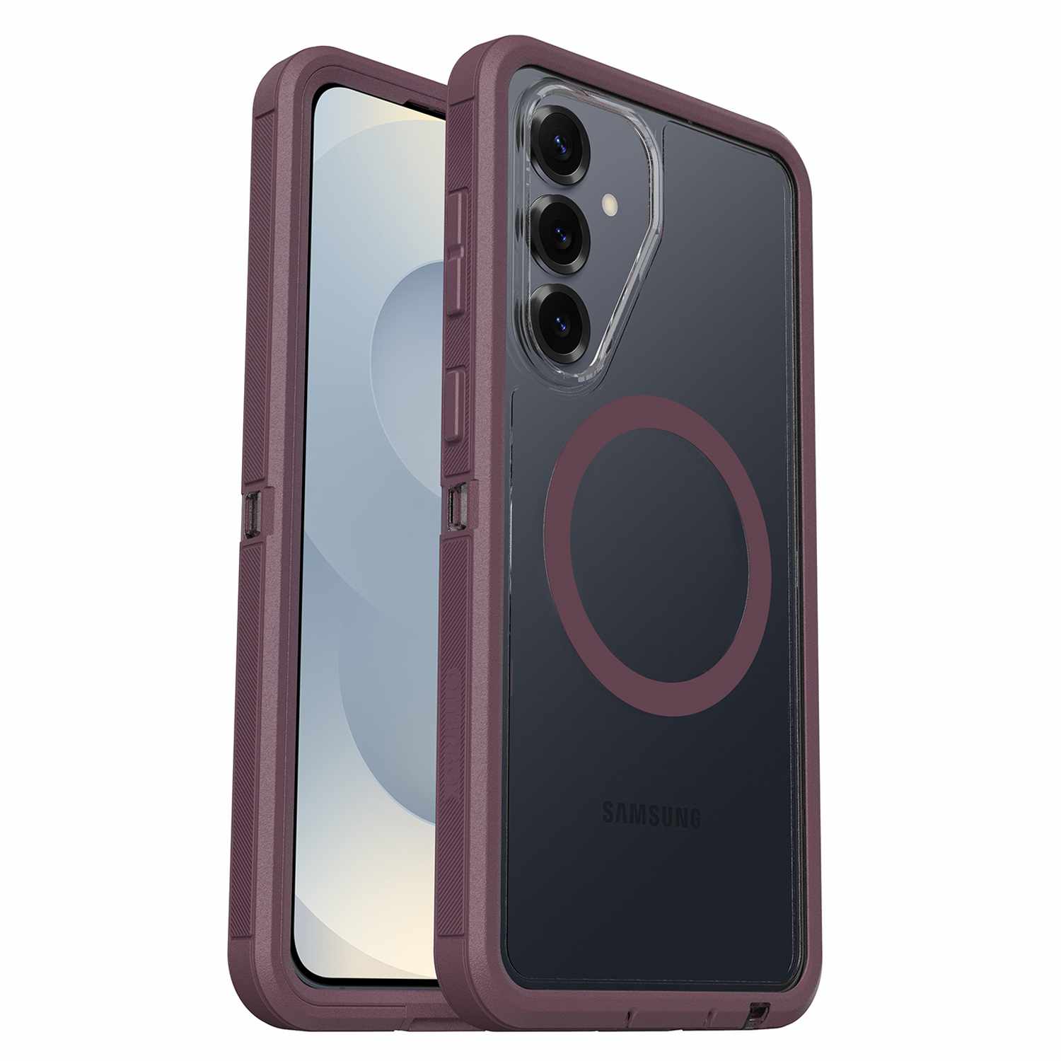 OtterBox Defender Pro XT Clear Case with Magnets Purple Mistery for Galaxy S26+
