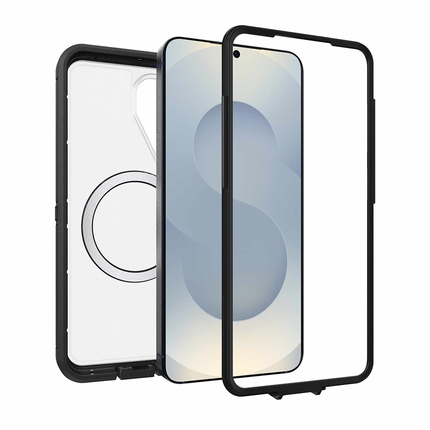 OtterBox Defender Pro XT Clear Case with Magnets Dark Side for Galaxy S26+
