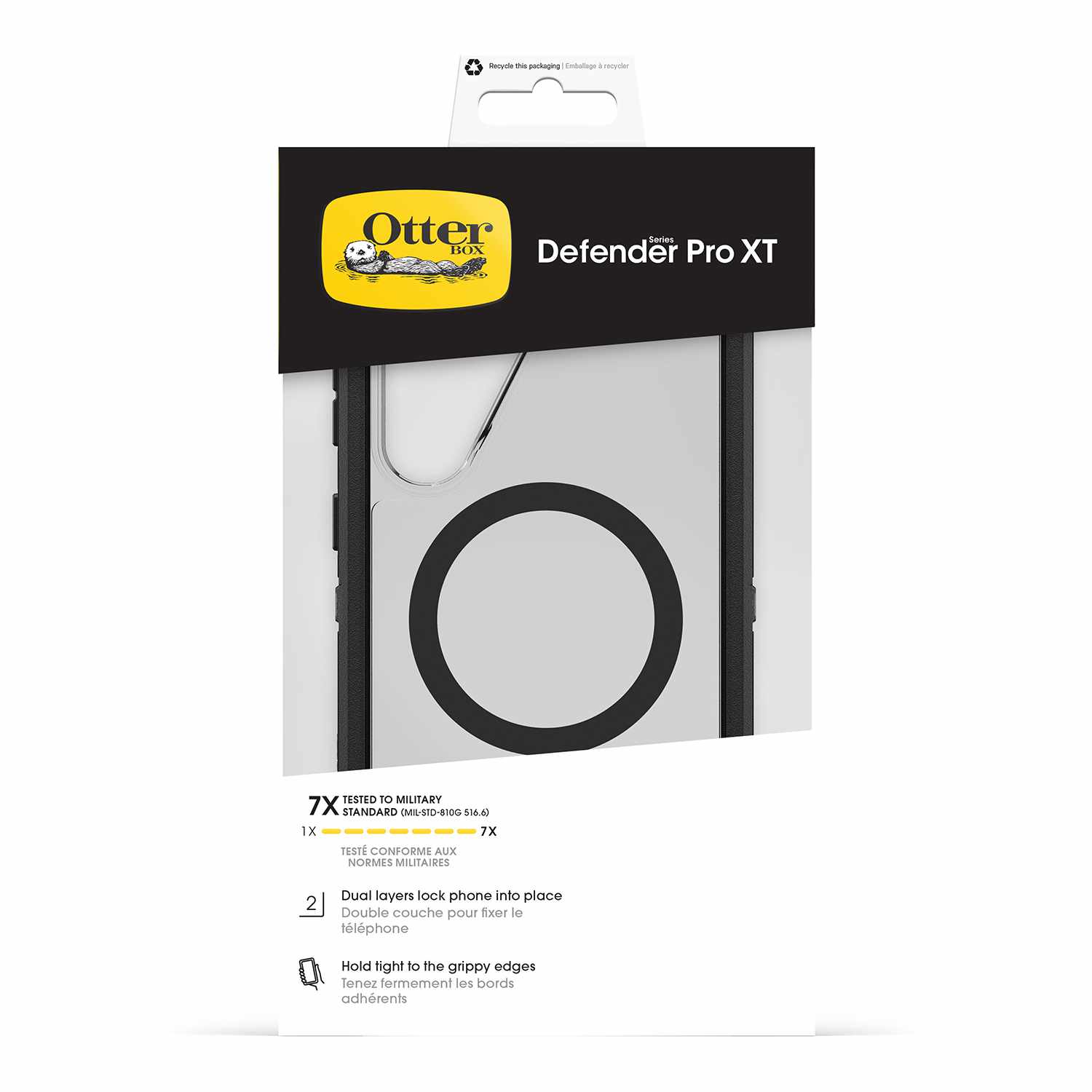OtterBox Defender Pro XT Clear Case with Magnets Dark Side for Galaxy S26+