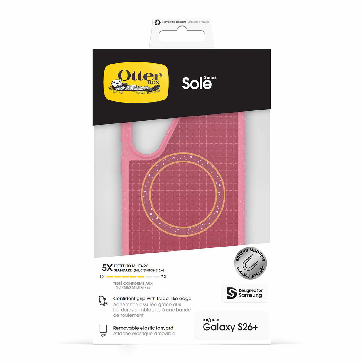 OtterBox Sole Case with Magnets Xtra Hot for Galaxy S26+