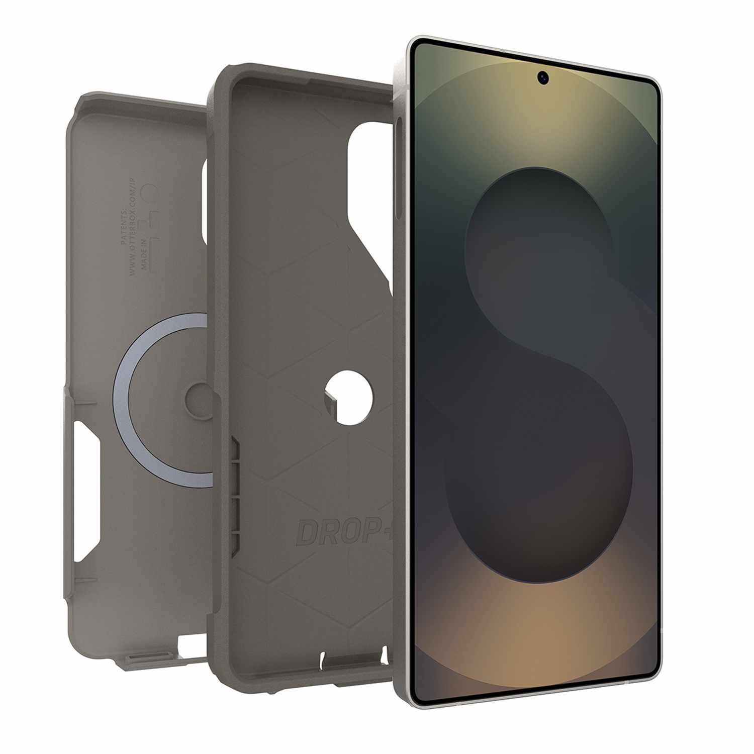 OtterBox Commuter Case with Magnets Grey Comfort for Galaxy S26 Ultra