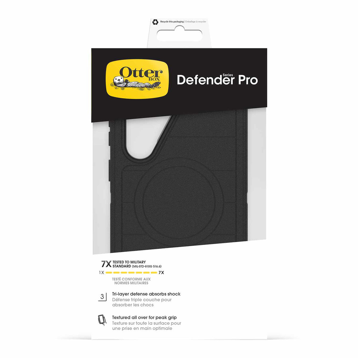 OtterBox Defender Pro Case with Magnets Black for Galaxy S26 Ultra
