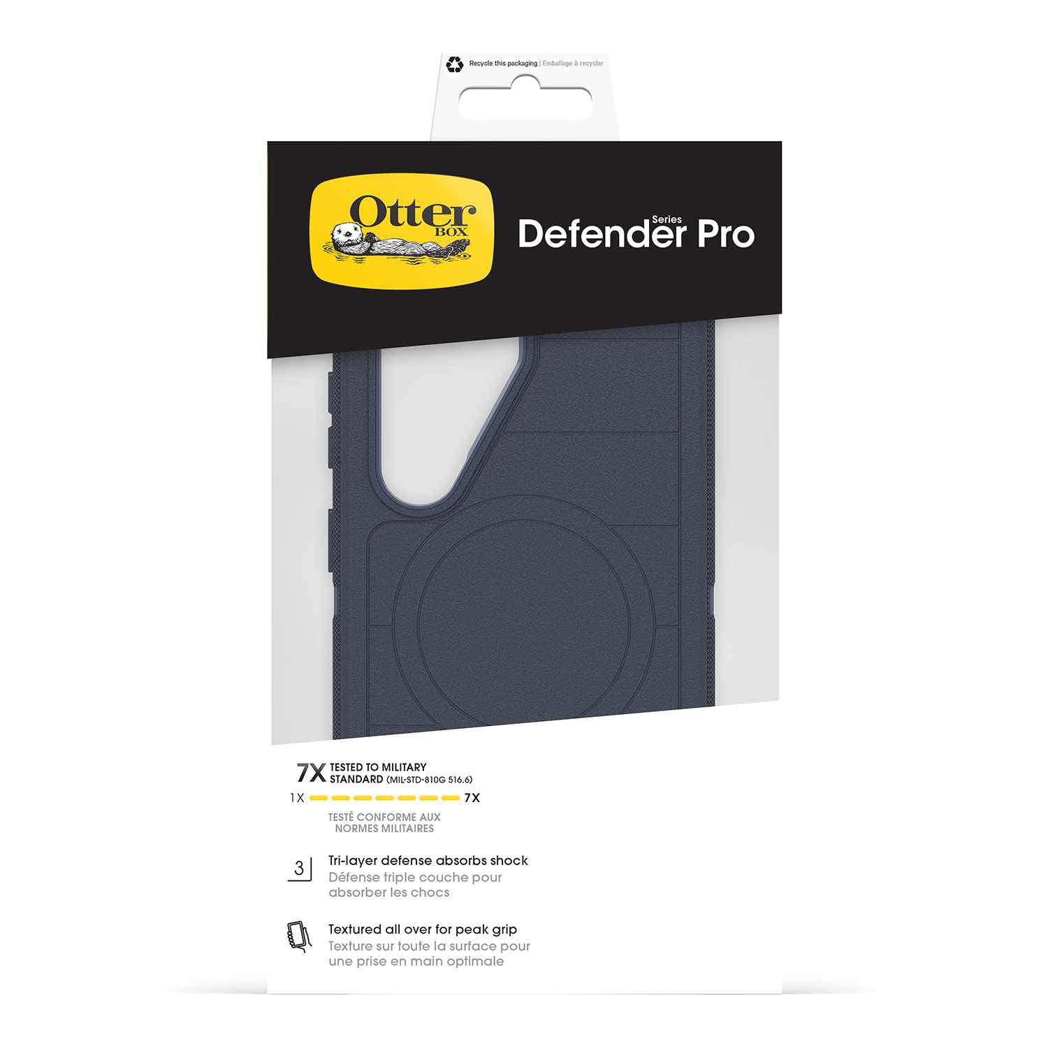 OtterBox Defender Pro Case with Magnets Blue Sentiment for Galaxy S26 Ultra