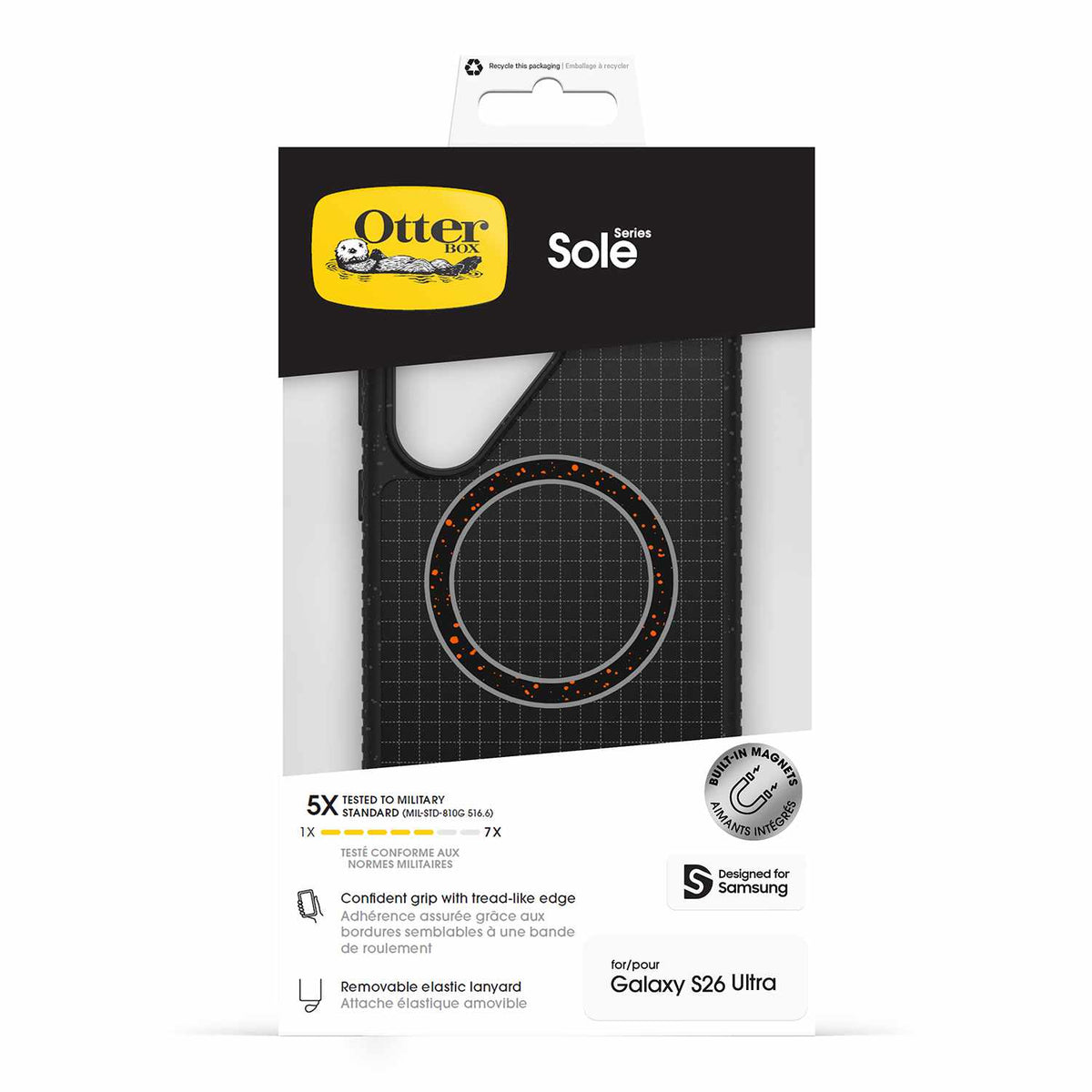 OtterBox Sole Case with Magnets Midnight Circuit for Galaxy S26 Ultra