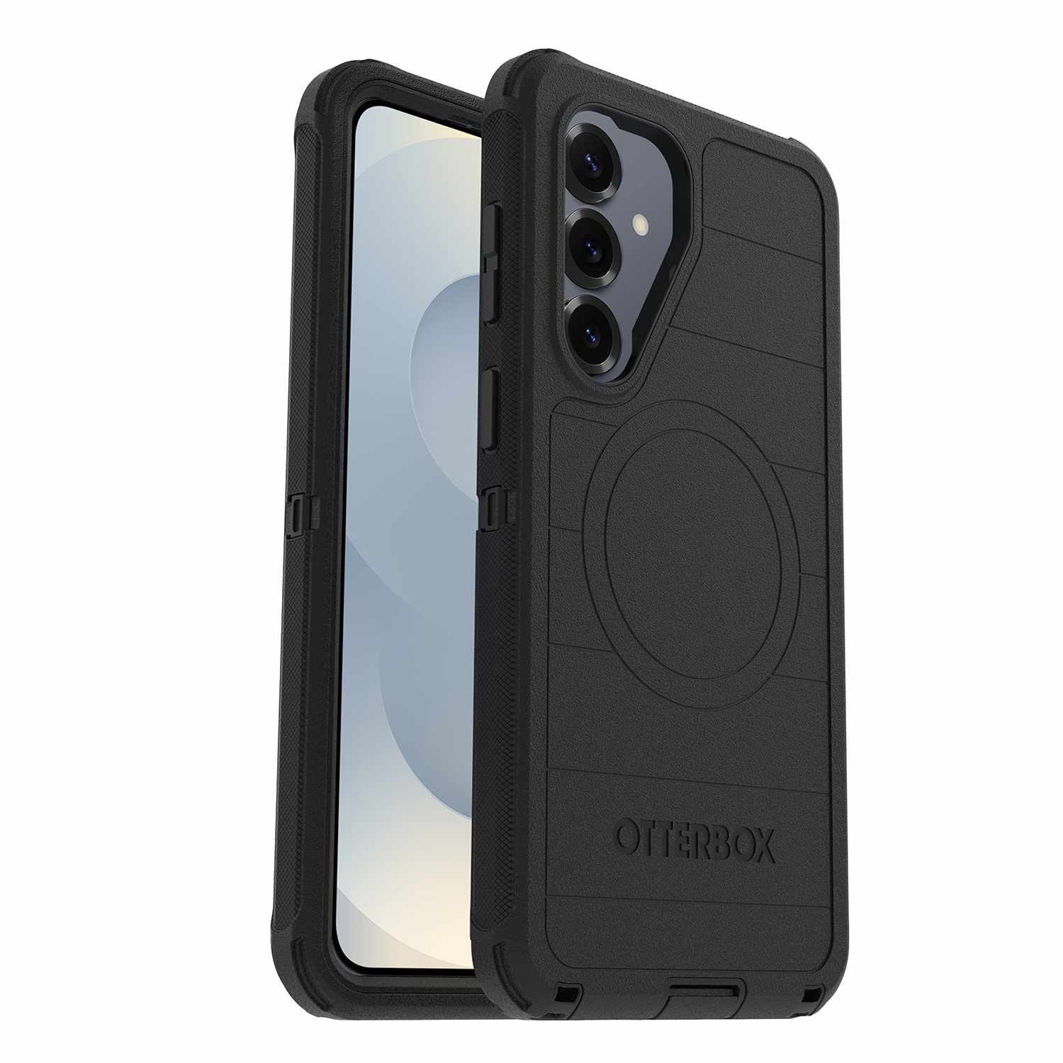 OtterBox Defender Pro Case with Magnets and Holster in Bulk Packaging Black for Galaxy S26 in Bulk Packaging