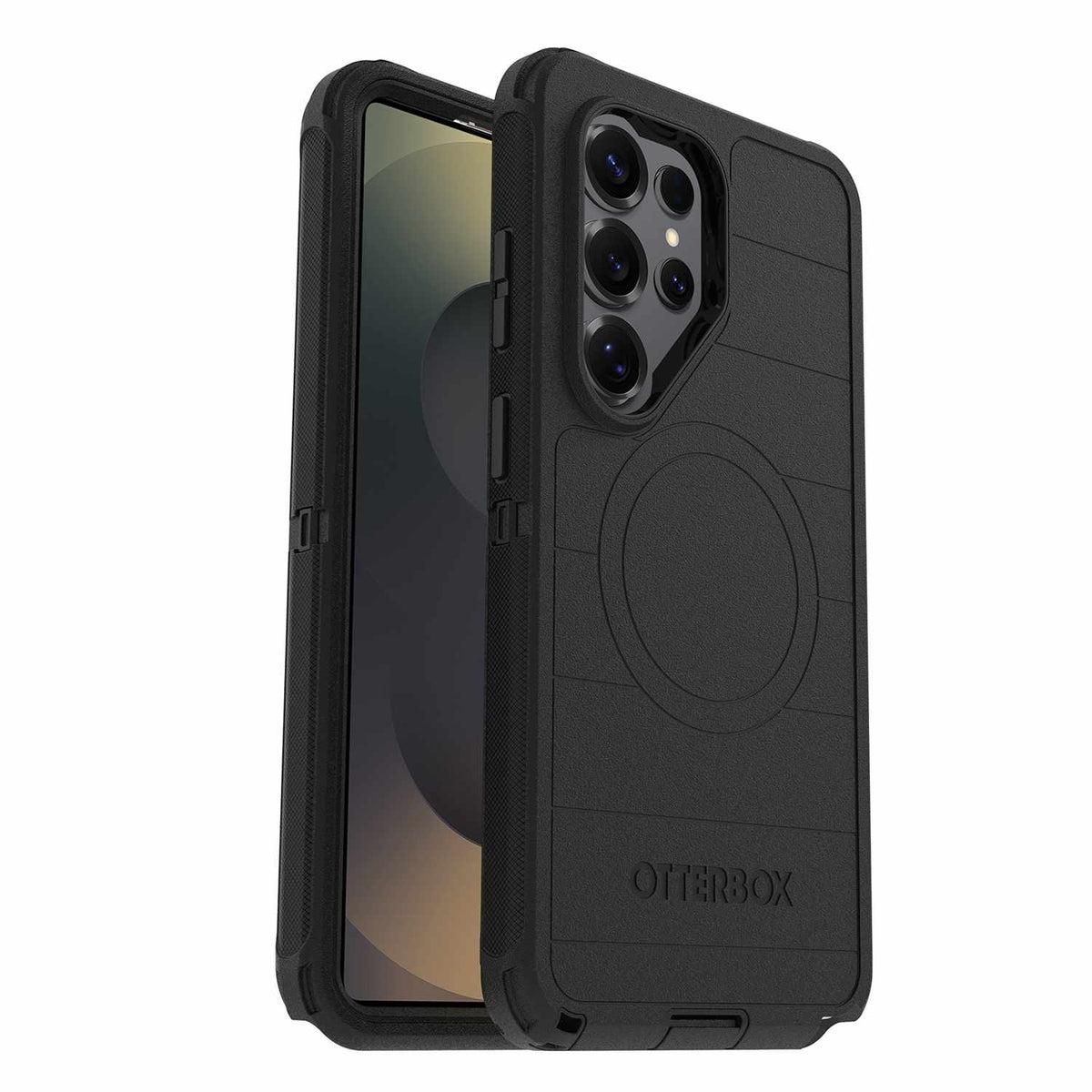 OtterBox Defender Pro Case with Magnets in Bulk Packaging Black for Galaxy S26 Ultra
