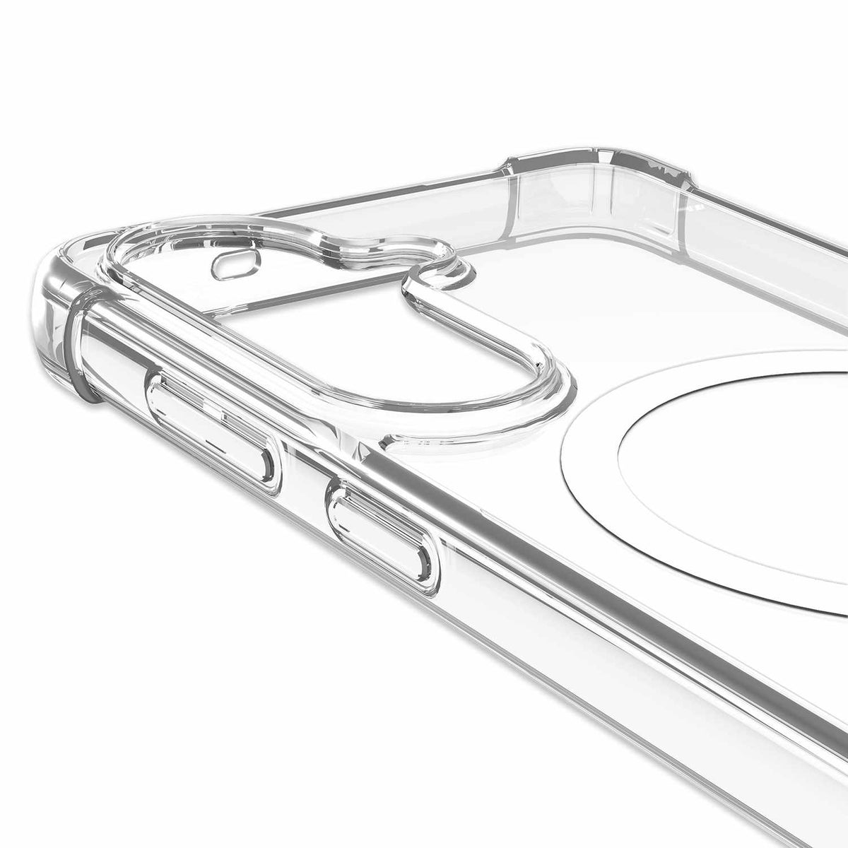 Blu Element Dropzone Rugged Case with Magnets Clear for Galaxy S26
