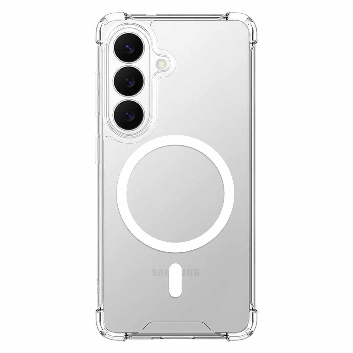 Blu Element Dropzone Rugged Case with Magnets Clear for Galaxy S26+