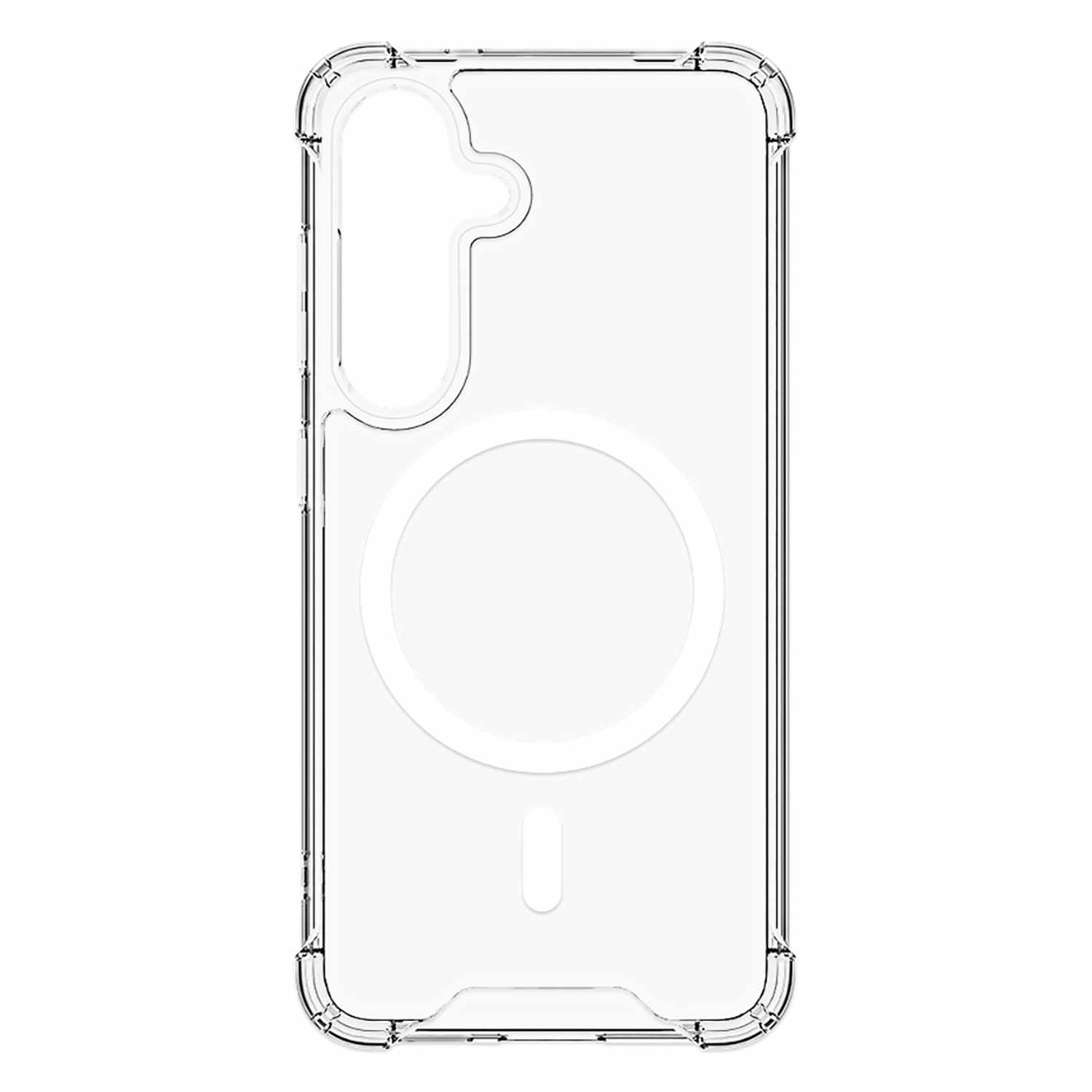 Blu Element Dropzone Rugged Case with Magnets Clear for Galaxy S26+